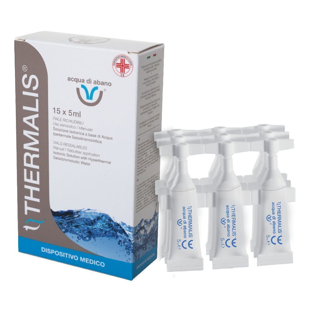 Acqua Di Abano 15 Fiale Da 5 Ml Uso Aerosolico