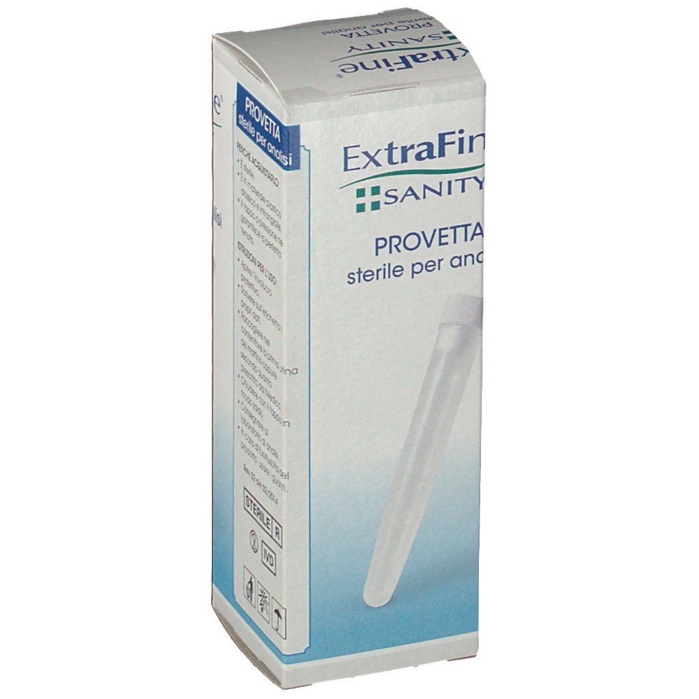 Extrafine® Sanity Provetta Sterile per Analisi