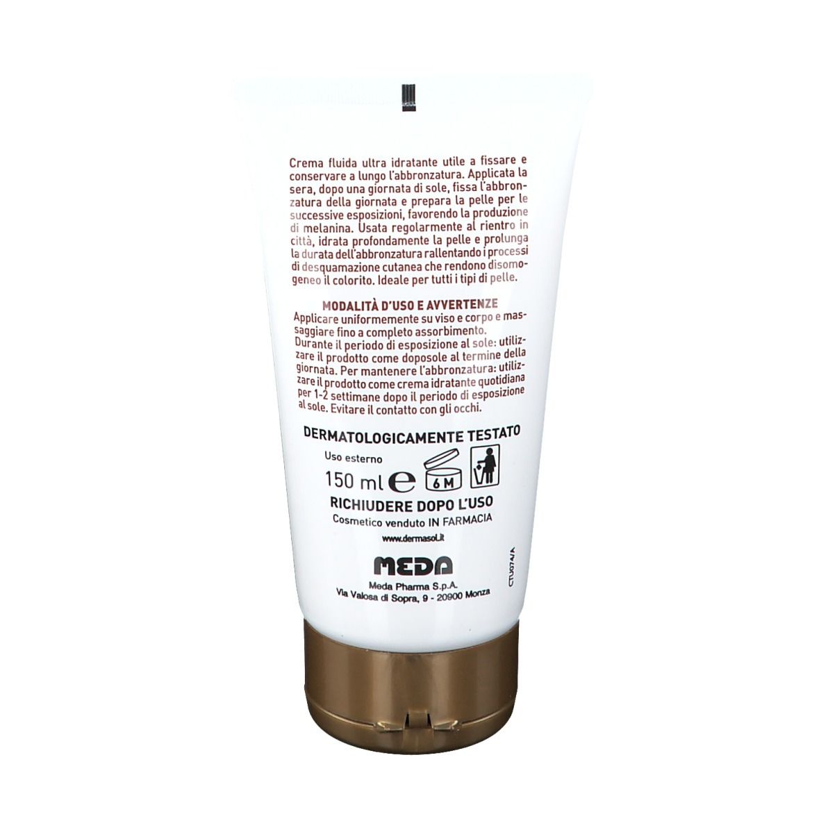 DERMA SOL Crema Fluida Doposole Prolungatore di Abbronzatura