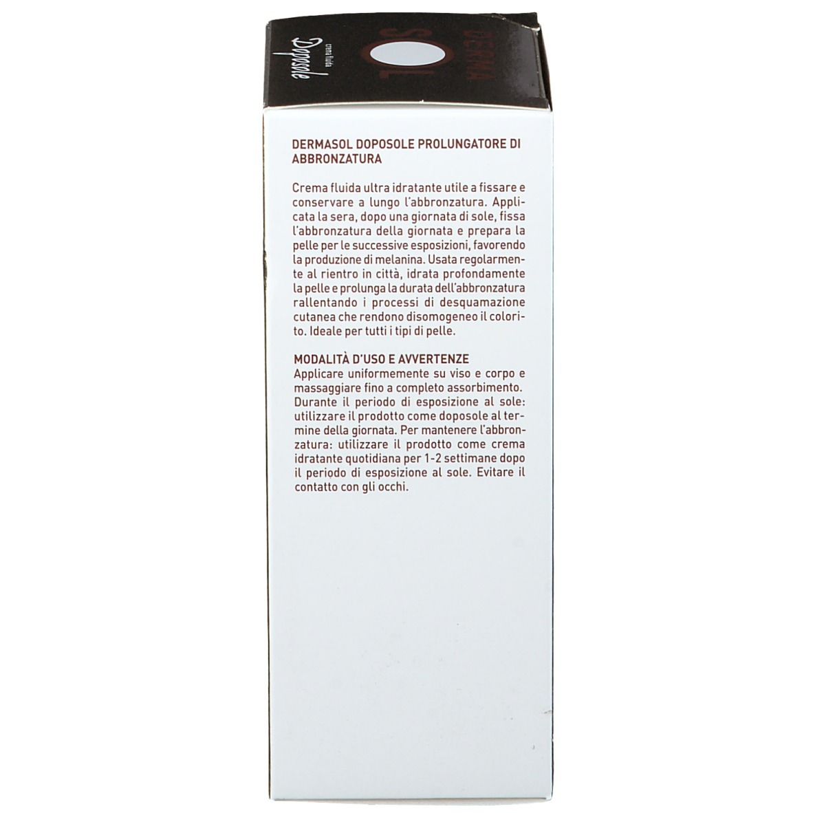 DERMA SOL Crema Fluida Doposole Prolungatore di Abbronzatura
