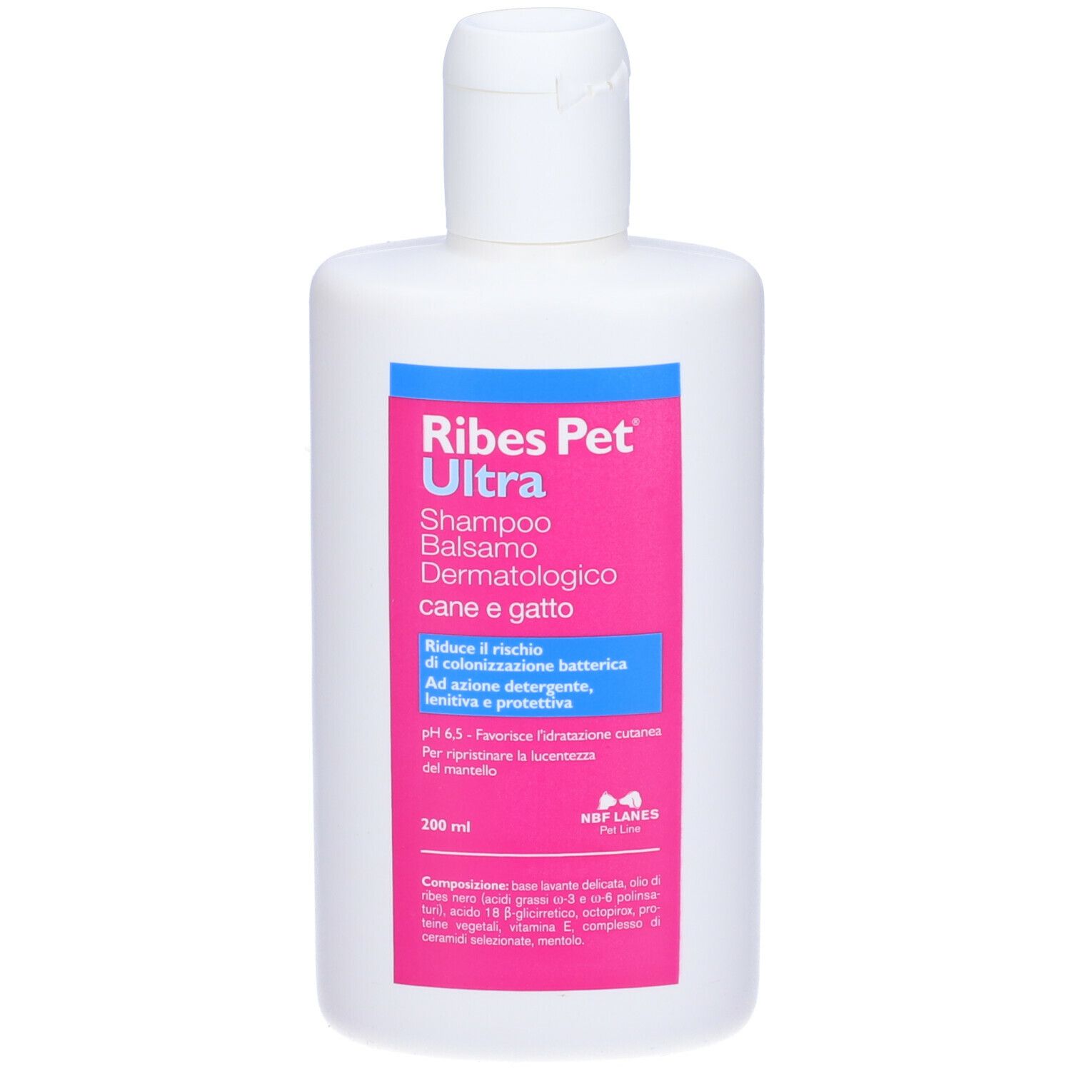 NBF LANES Ribes PET Ultra Shampoo Dermatologico