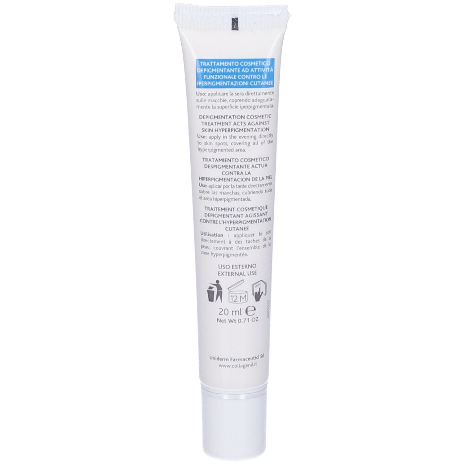 Collagenil Relux Spot Siero Depigmentante Tubo 20 Ml
