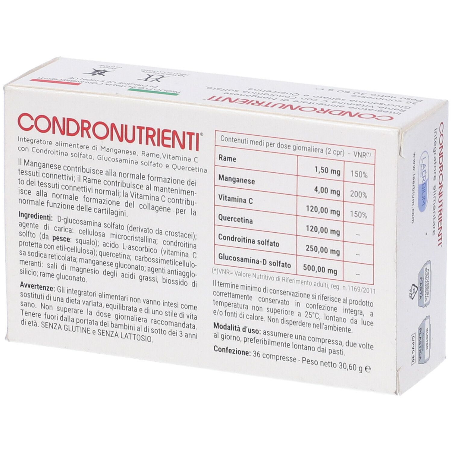 Condronutrienti 36 Compresse