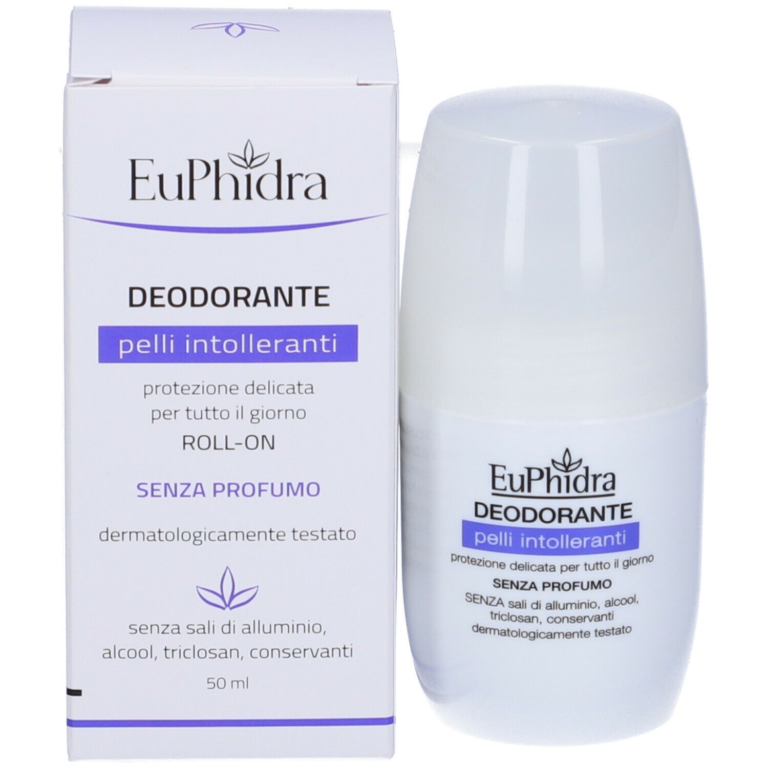 Euphidra Deodorante In Emulsione In Flacone Roll-On