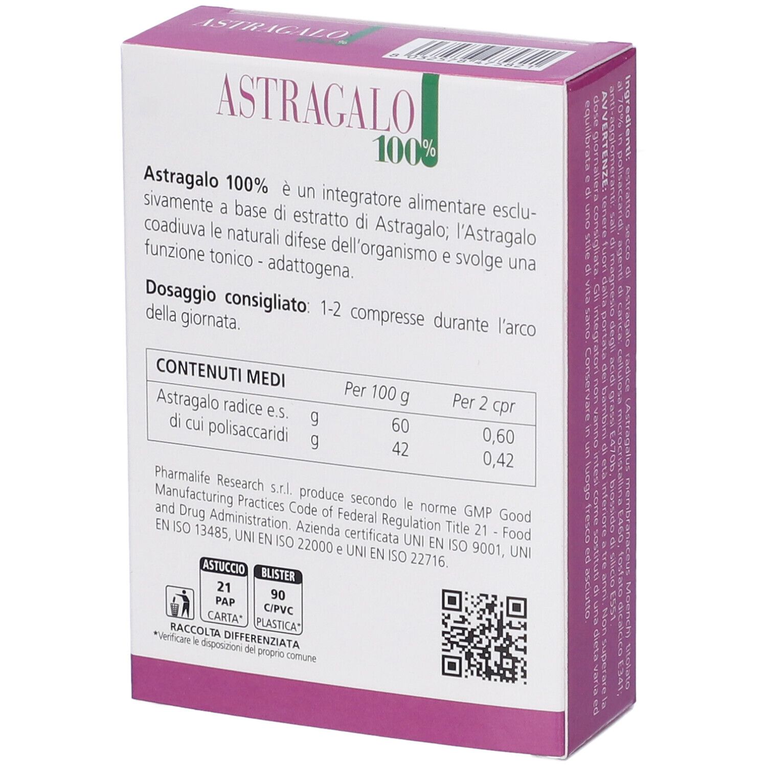 Pharmalife Astragallo