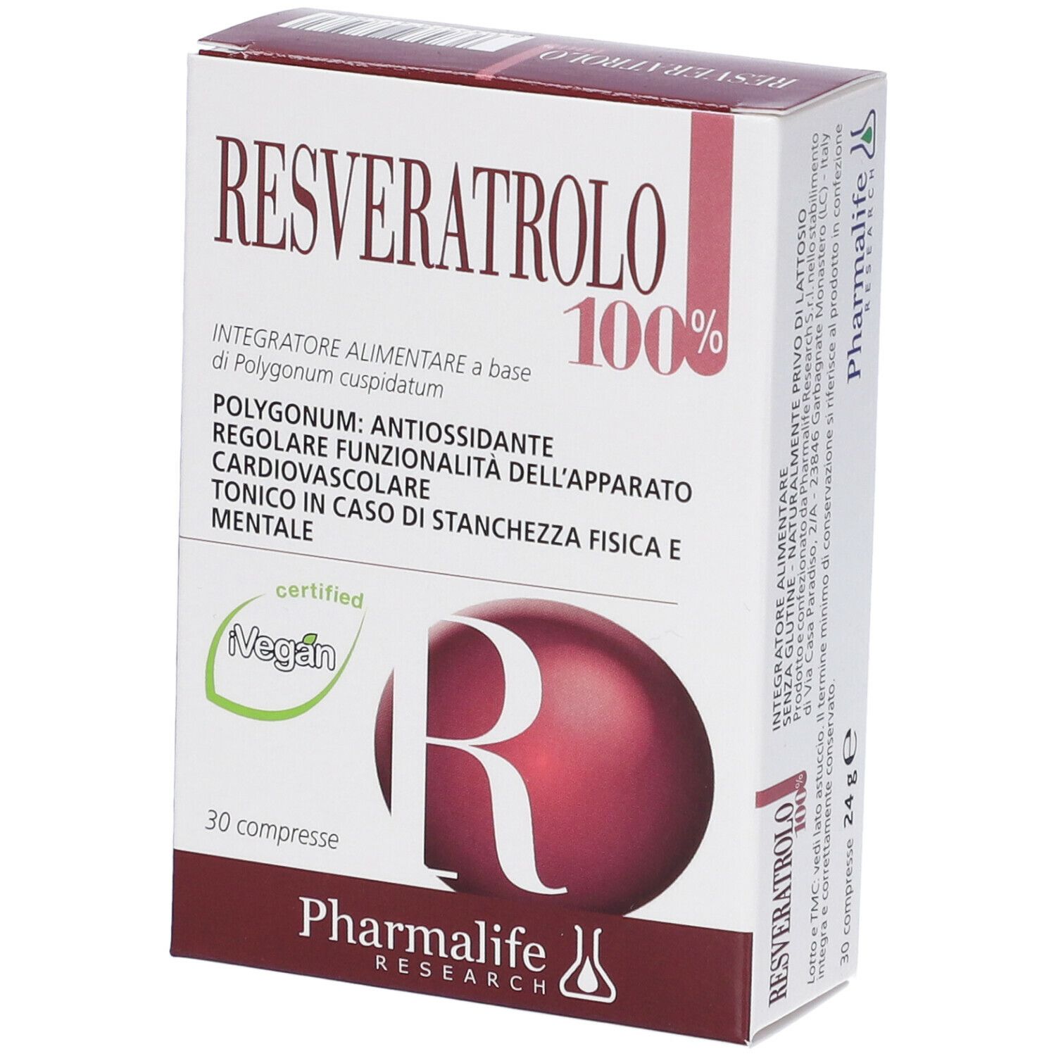 Resveratrolo 100% Compresse