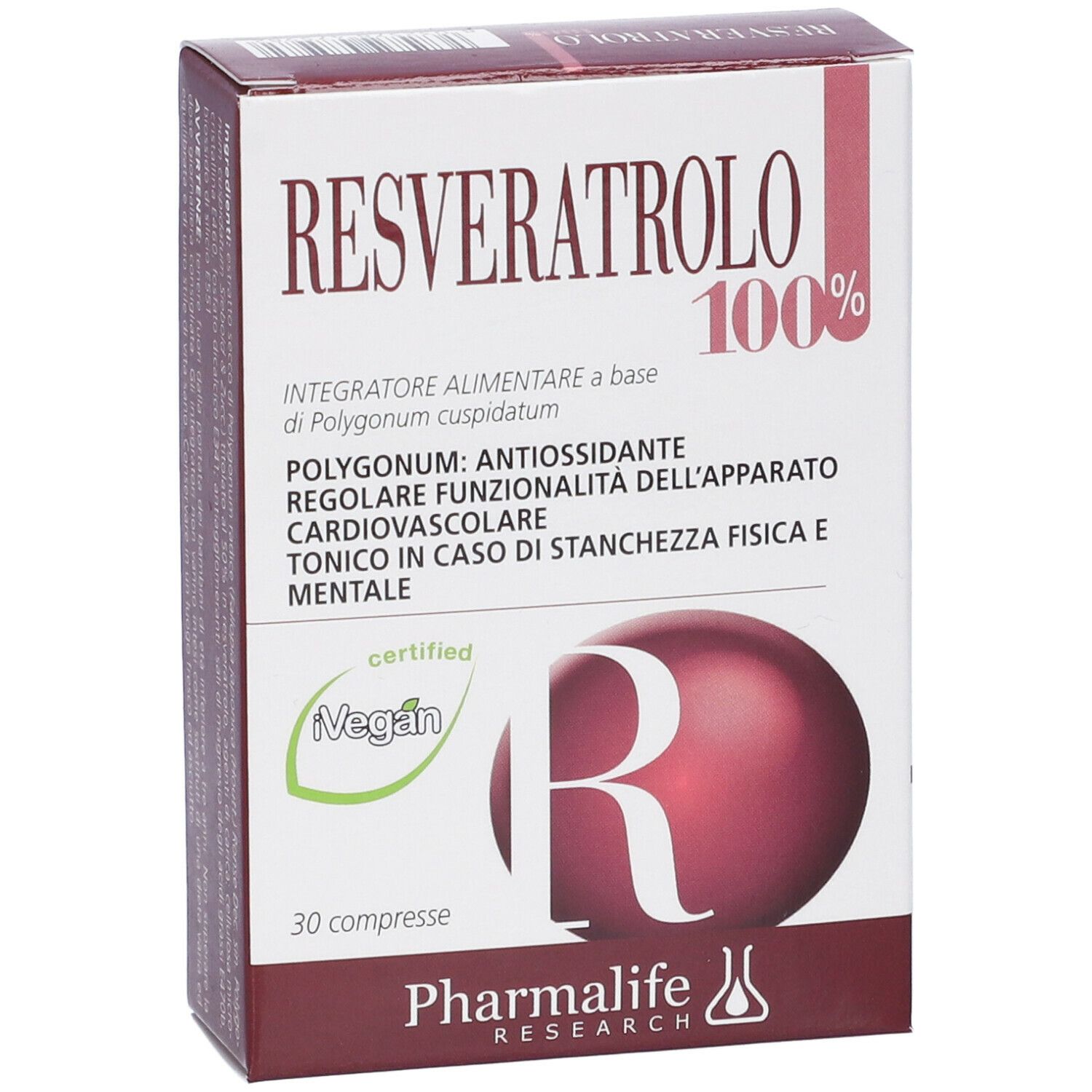 Resveratrolo 100% Compresse