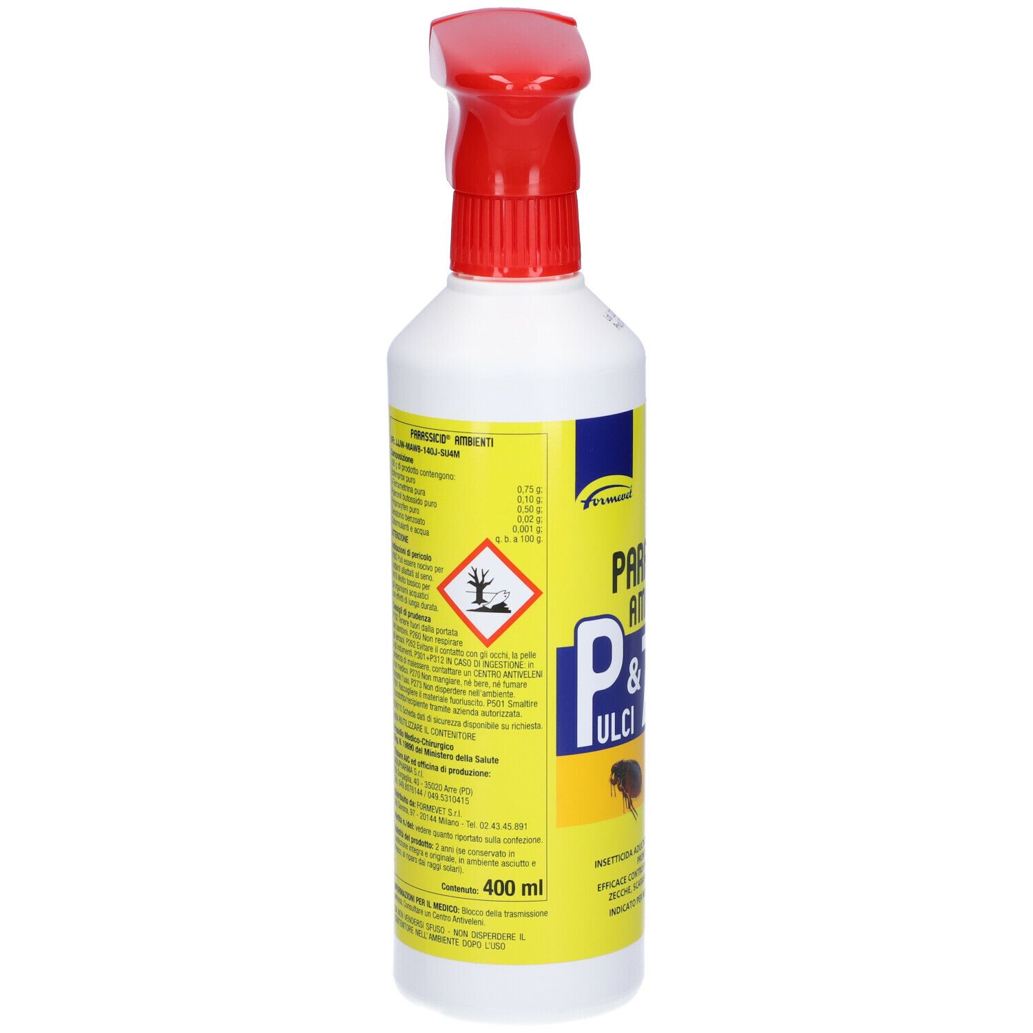 Parassicid Ambienti Pulci E Zecche