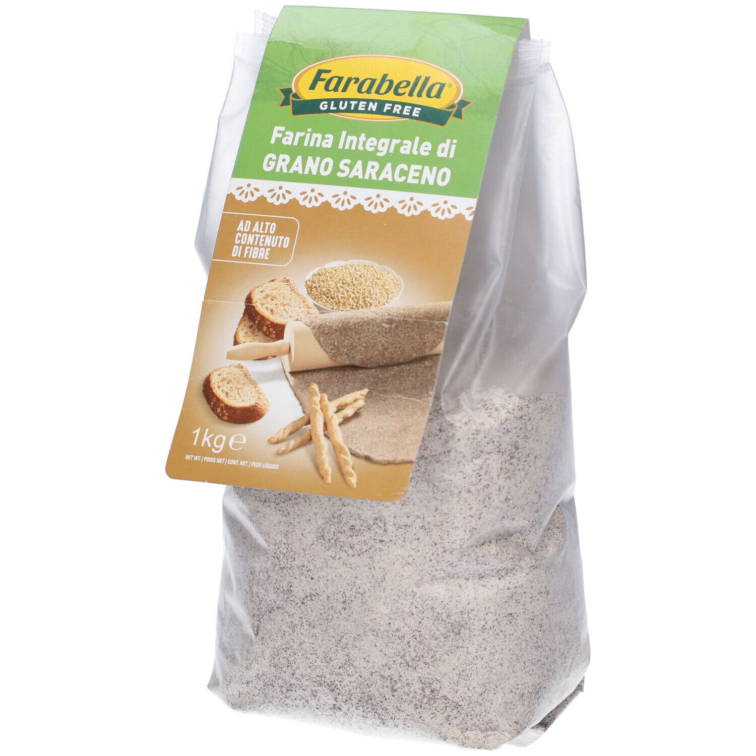 Farabella Farina di Grano Saraceno Senza Glutine 1000 g