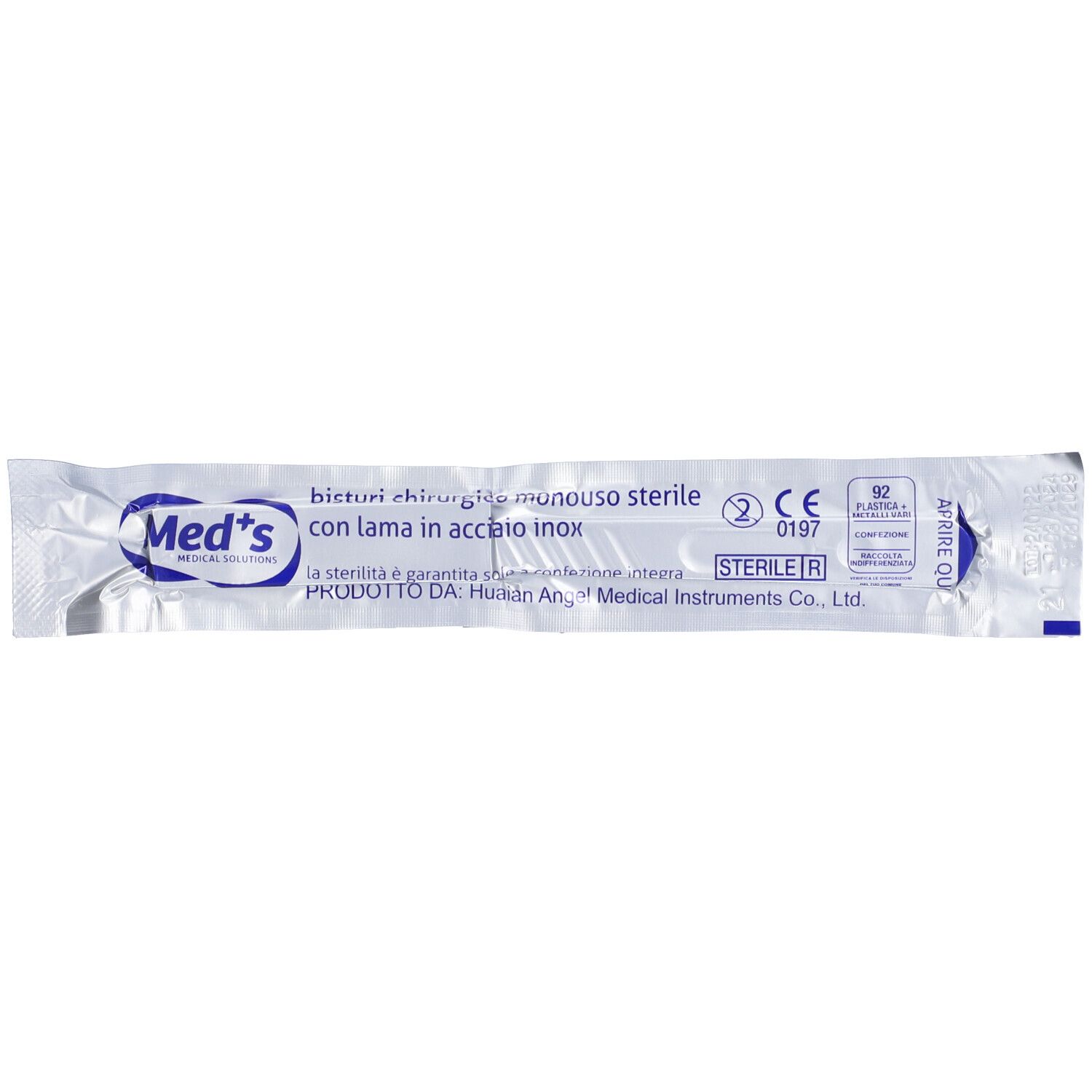 Bisturi Monouso Sterile Figura 21 1Pezzo