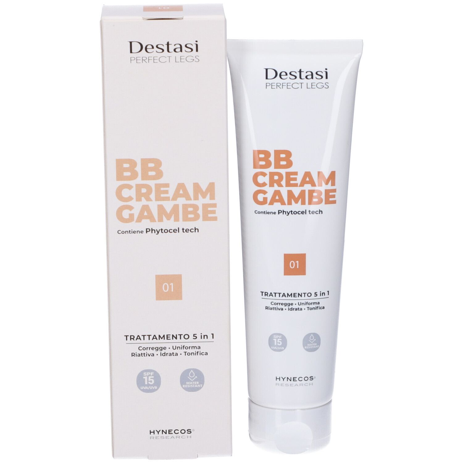 Destasi BB Cream Crema Gambe Tonalitá 01