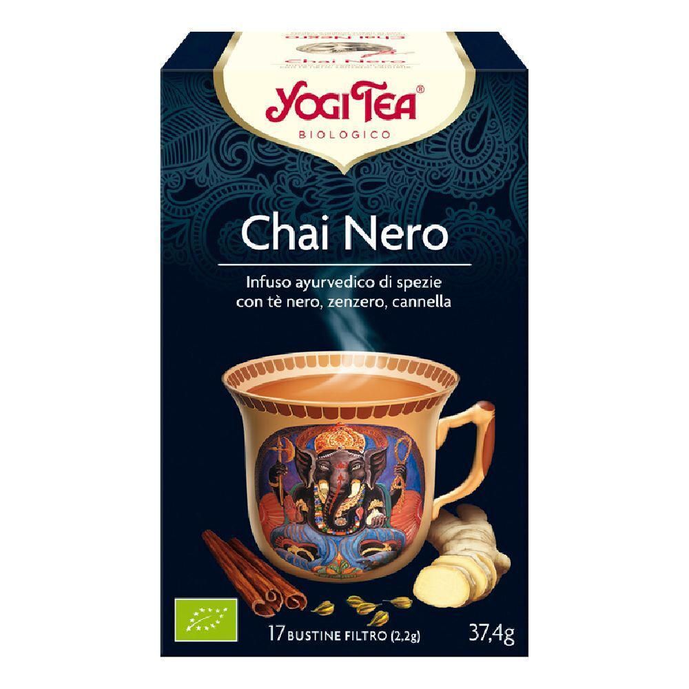 Yogi Tea Speziat Nero Chai Bio