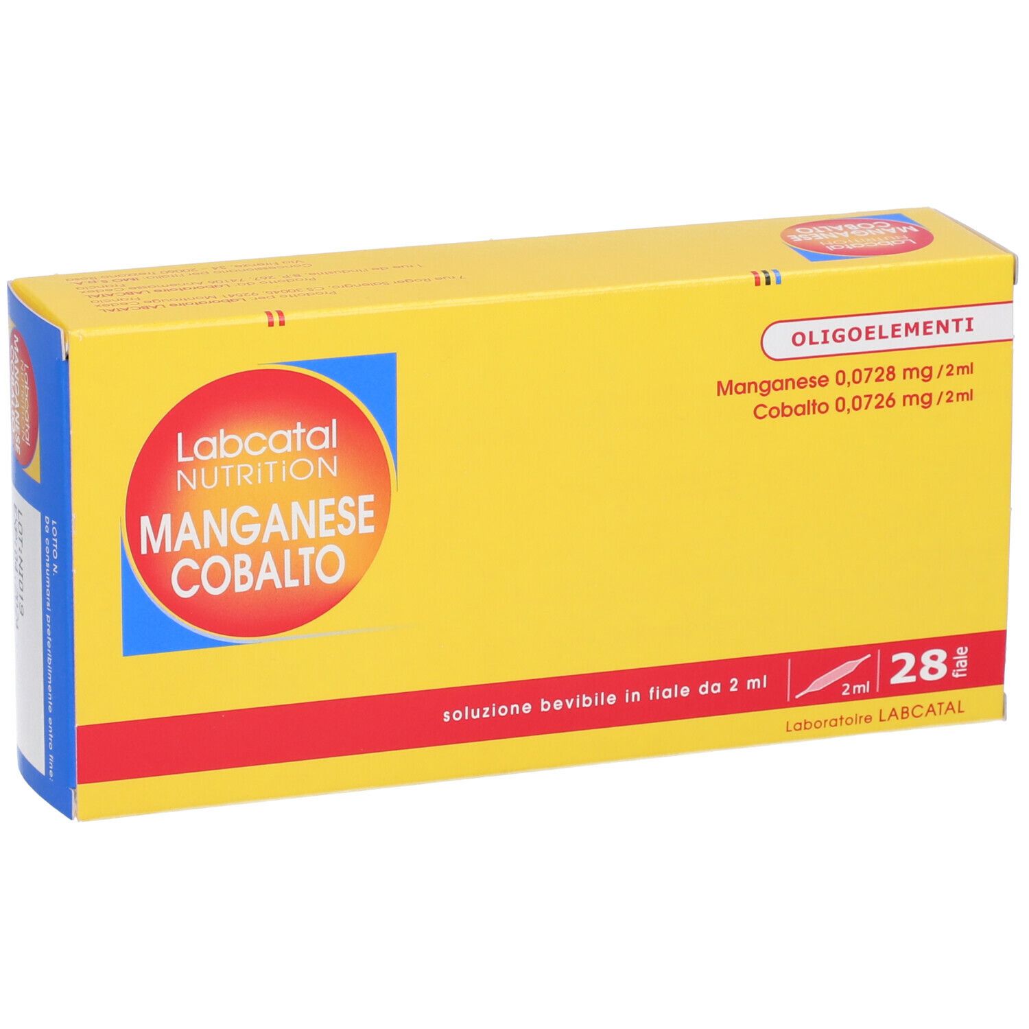 Labcatal Nutrition Manganese e Cobalto