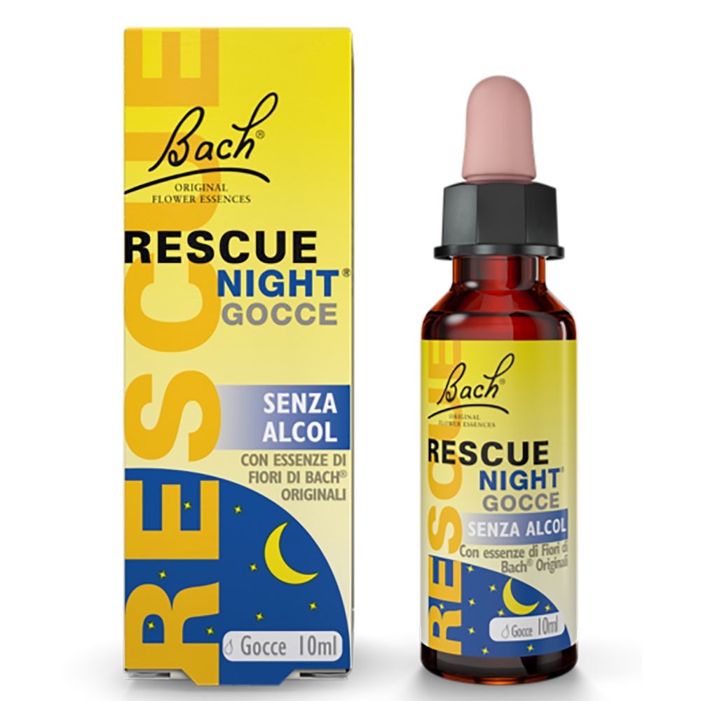Rescue Original Night Senza Alcol Gocce 10 Ml