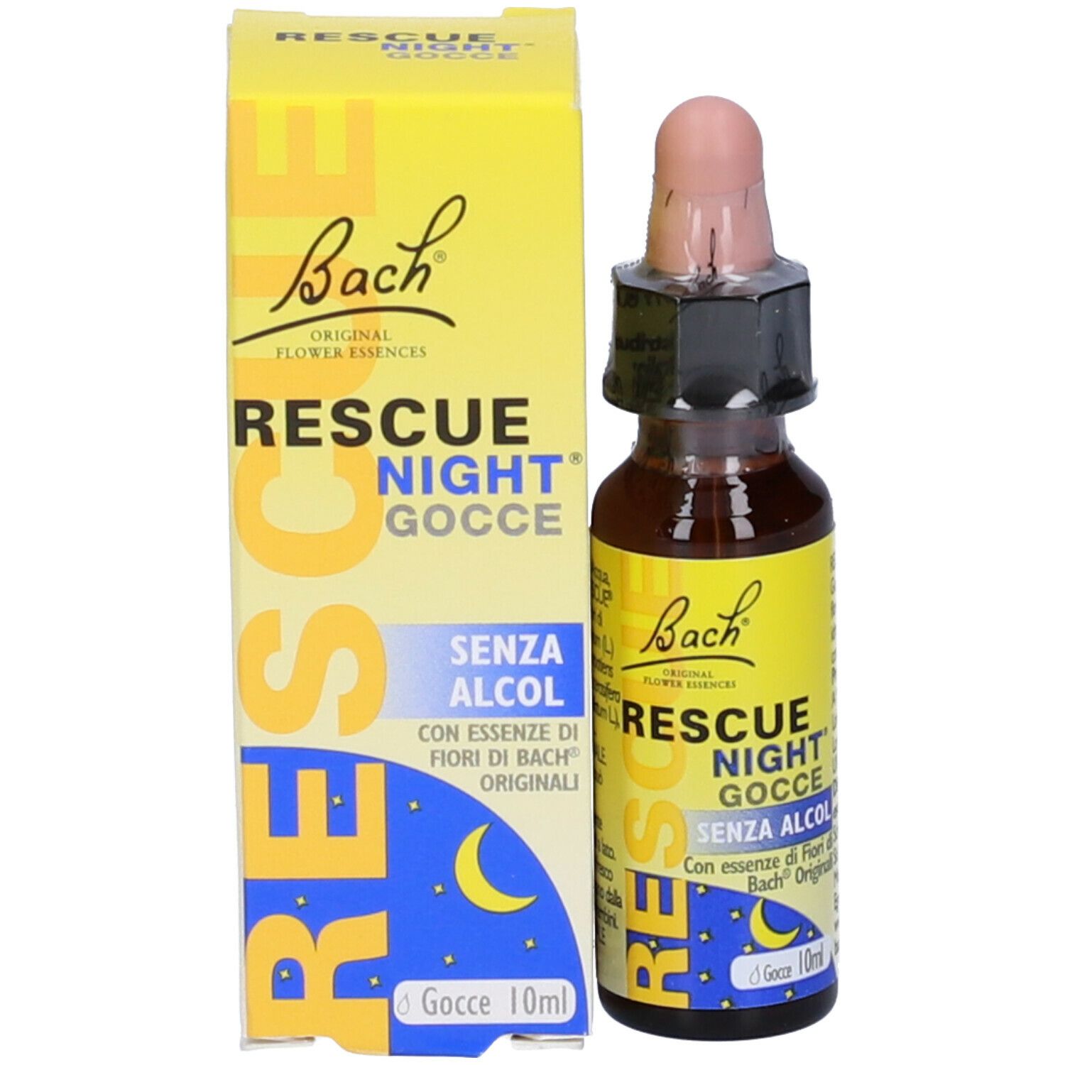 Rescue Original Night Senza Alcol Gocce 10 Ml