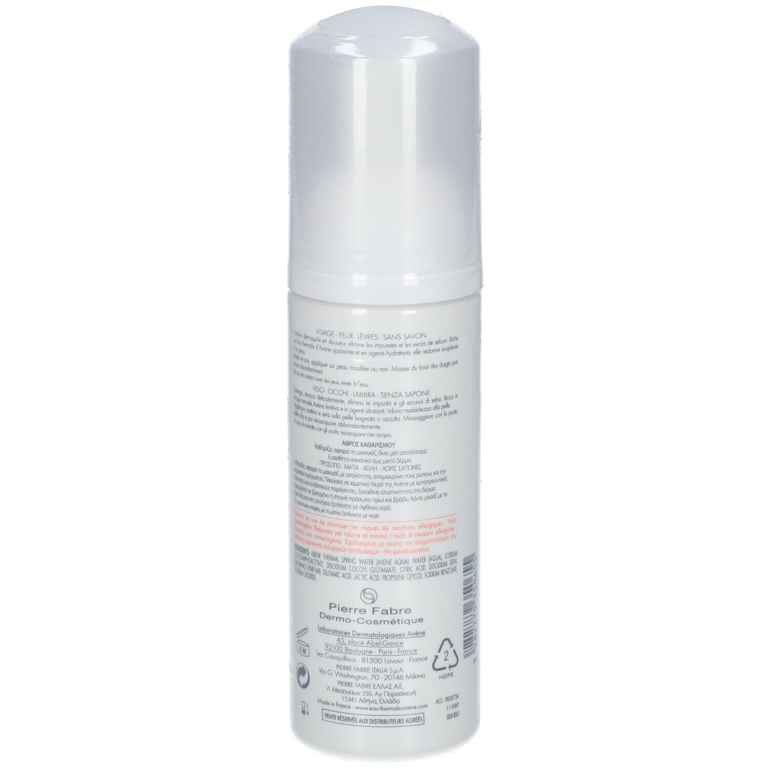Avéne Mousse Opacizzante