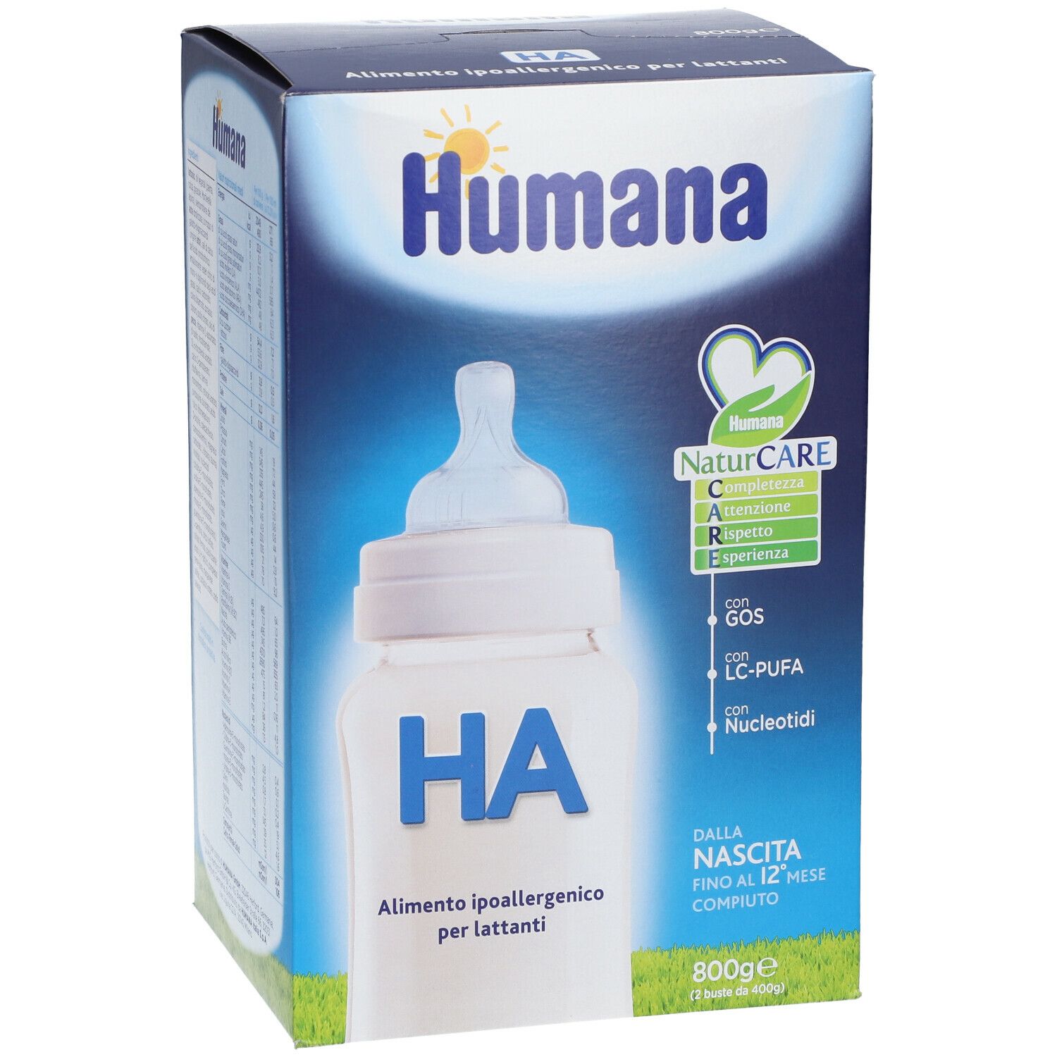Humana 2 Latte in Polvere 800 grammi 