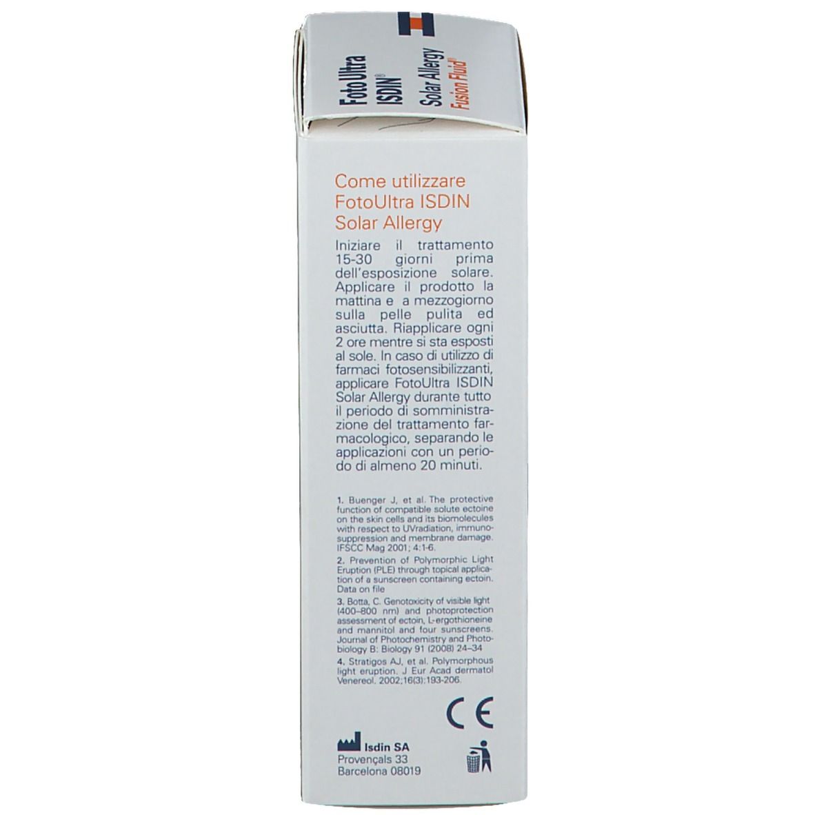 ISDIN Foto Ultra Solar Allergy Fusion Fluid SPF 100+