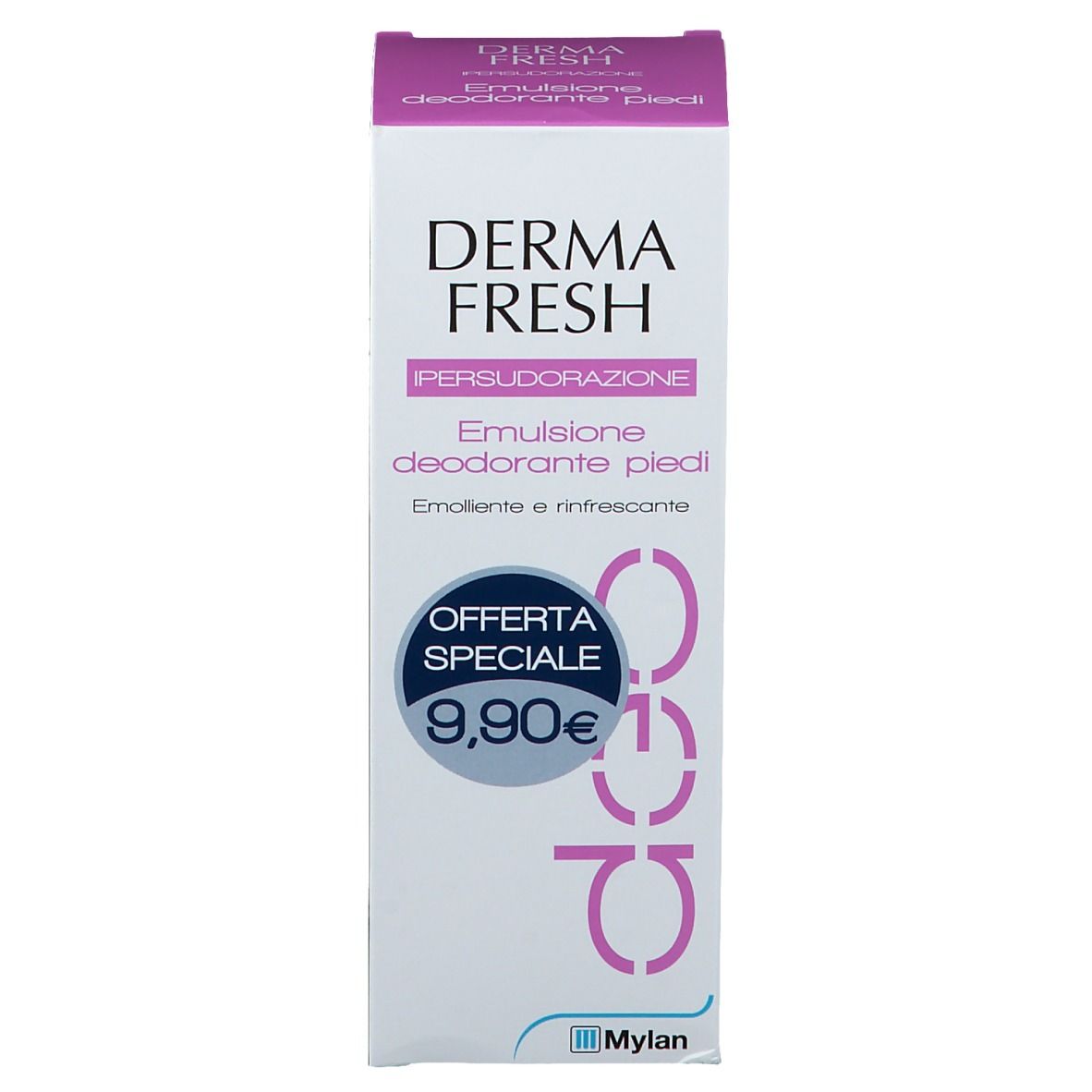 DERMAFRESH Ipersudorazione Emulsione Deodorante Piedi