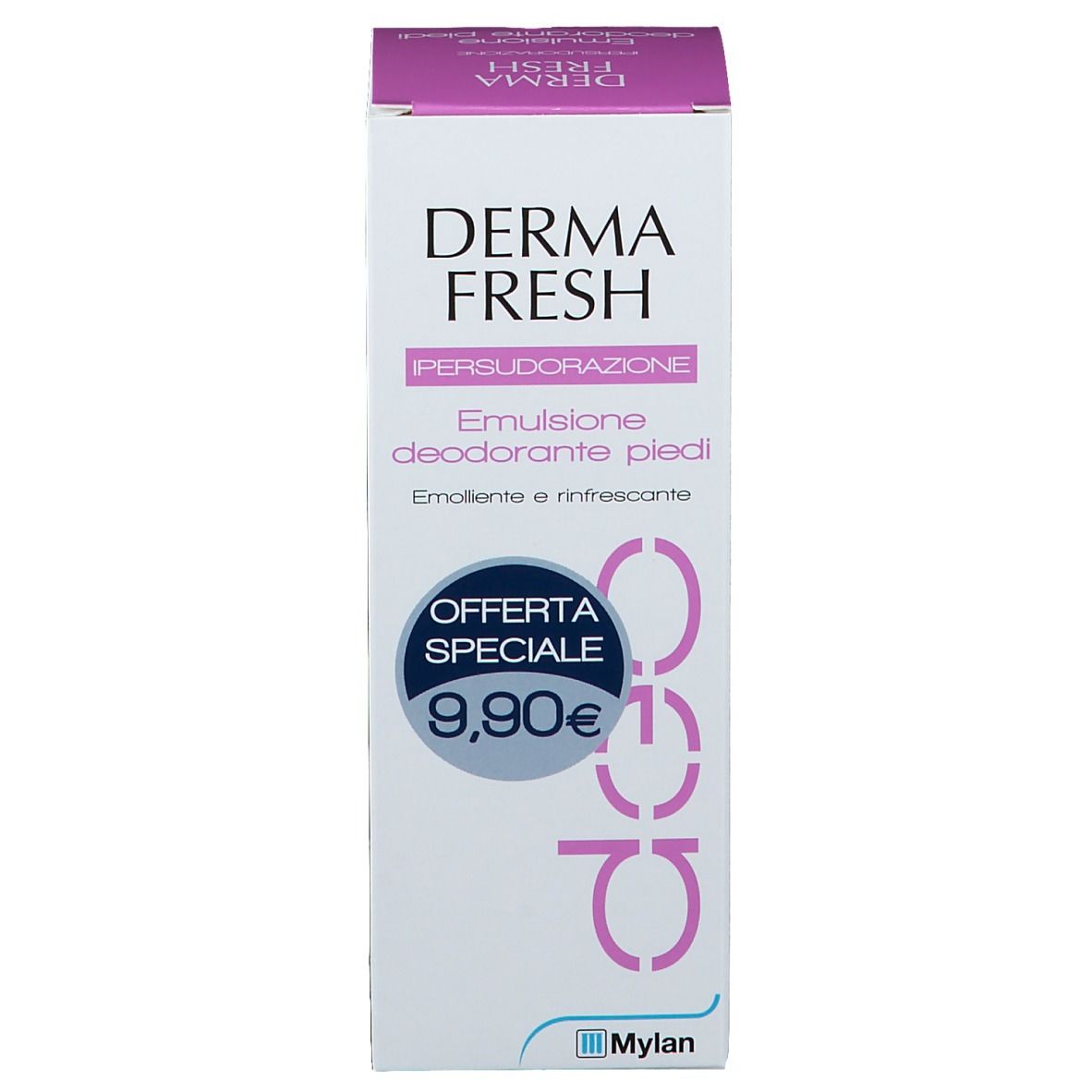 DERMAFRESH Ipersudorazione Emulsione Deodorante Piedi