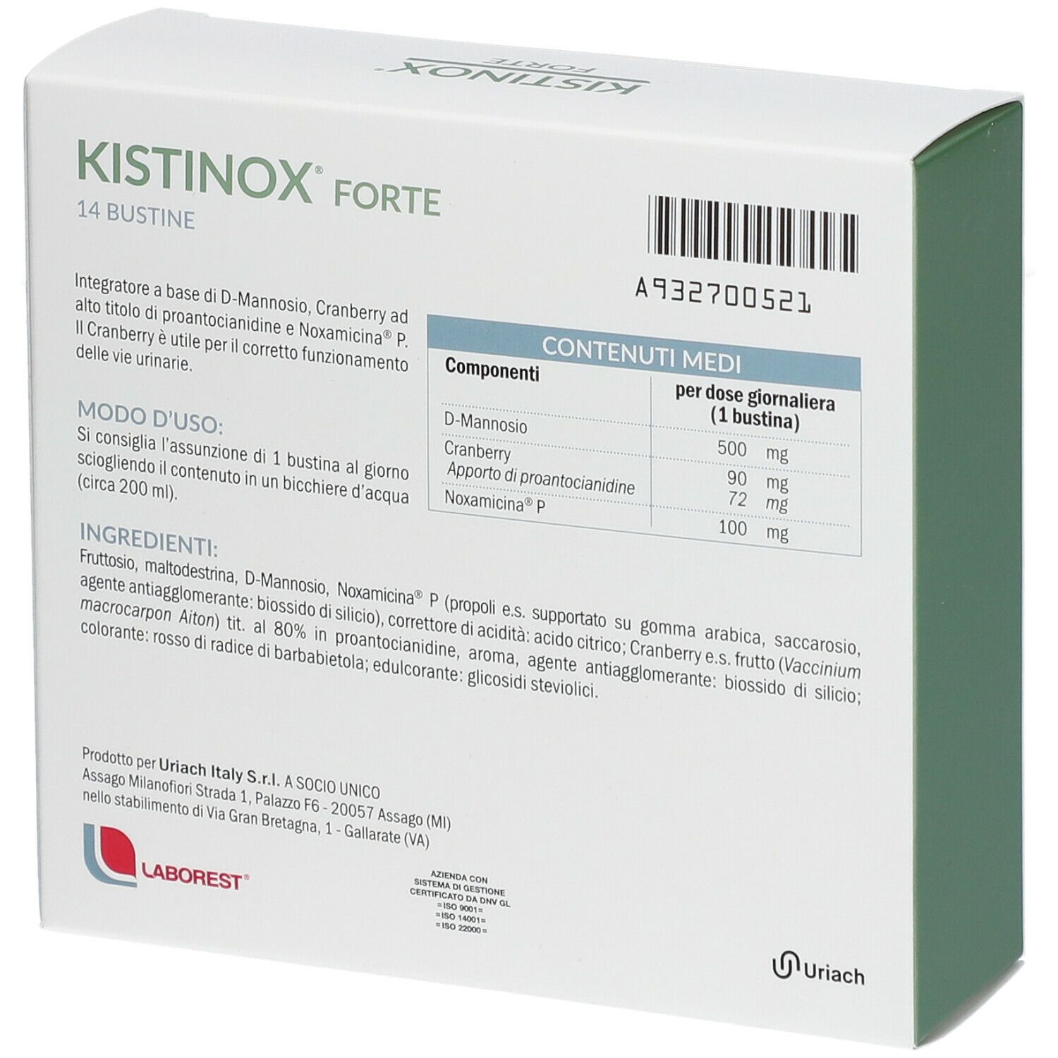 Laborest® Kistinox® Forte Bustine