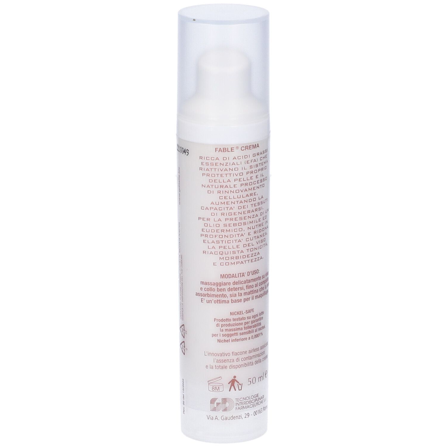 Fable Crema Nutriente Riattivante 50 Ml