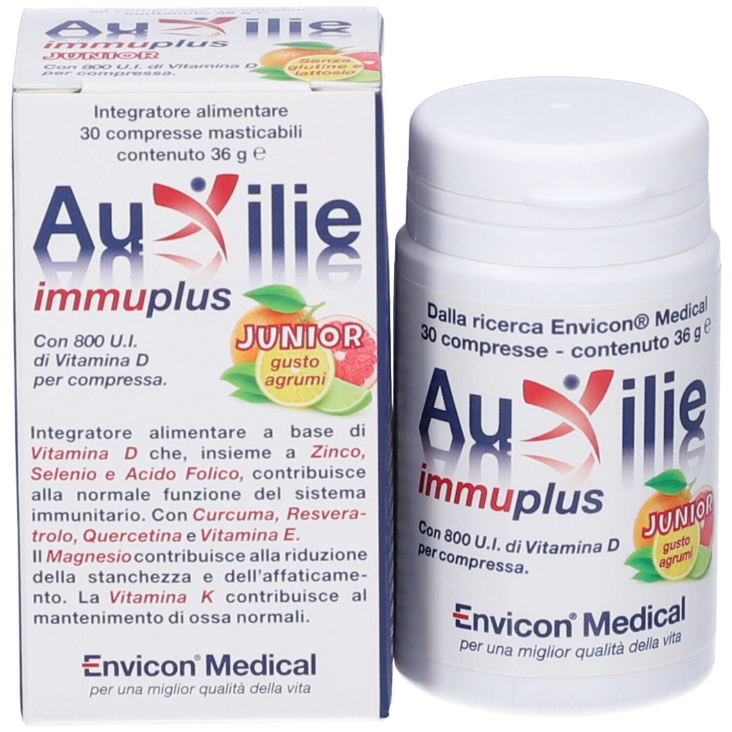 Auxilie Immuplus Junior 30 Compresse