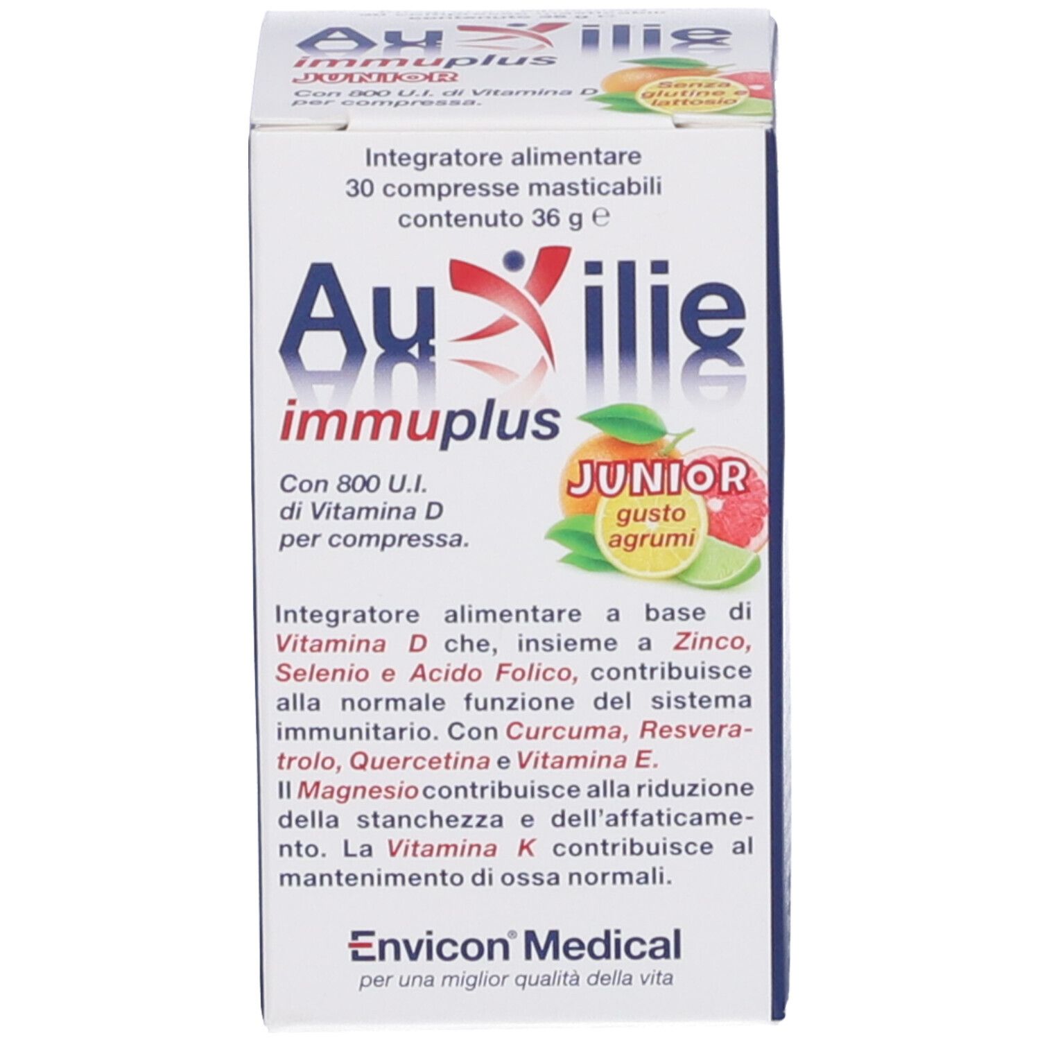 Auxilie Immuplus Junior 30 Compresse
