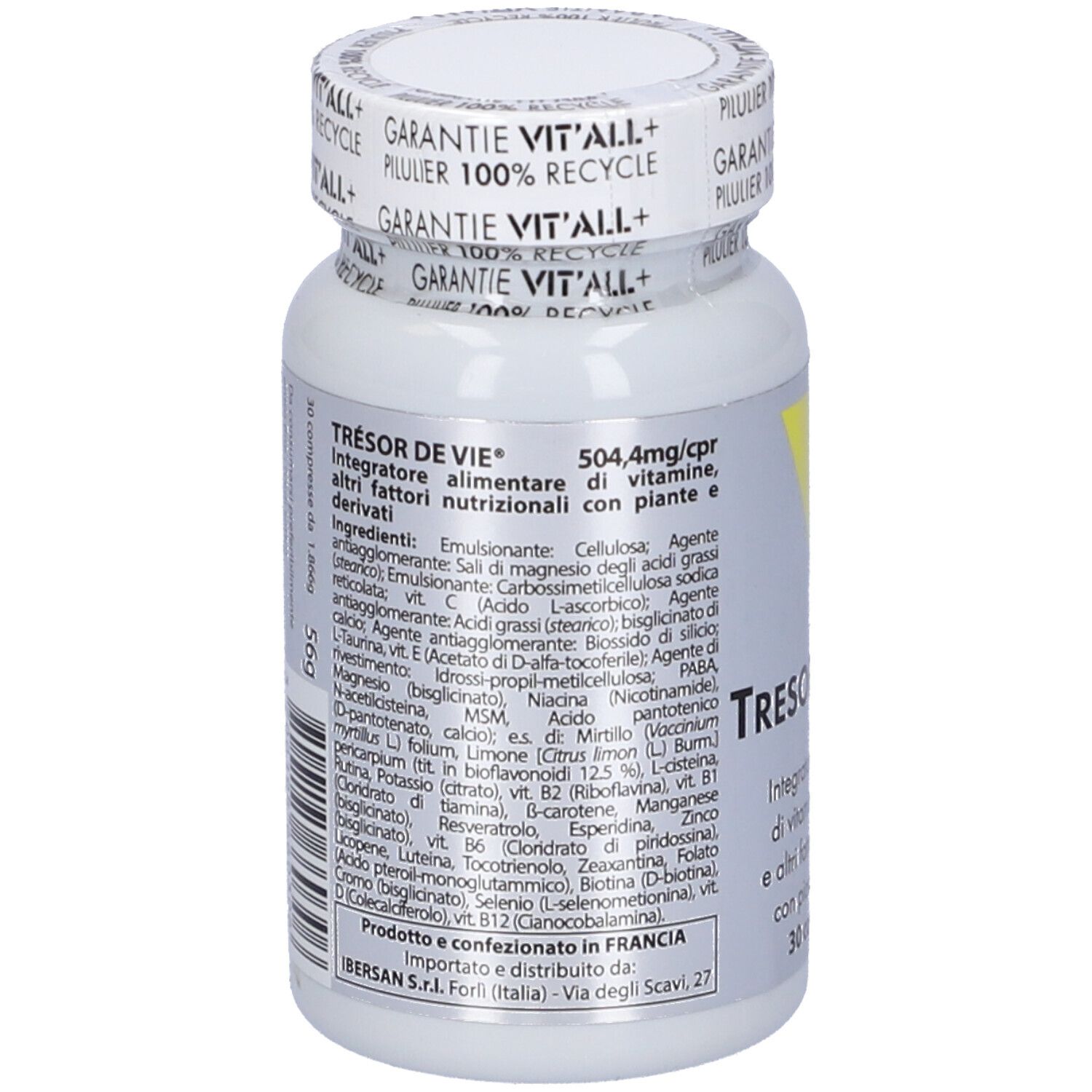 Vital Plus Tresor De Vie 30 Compresse