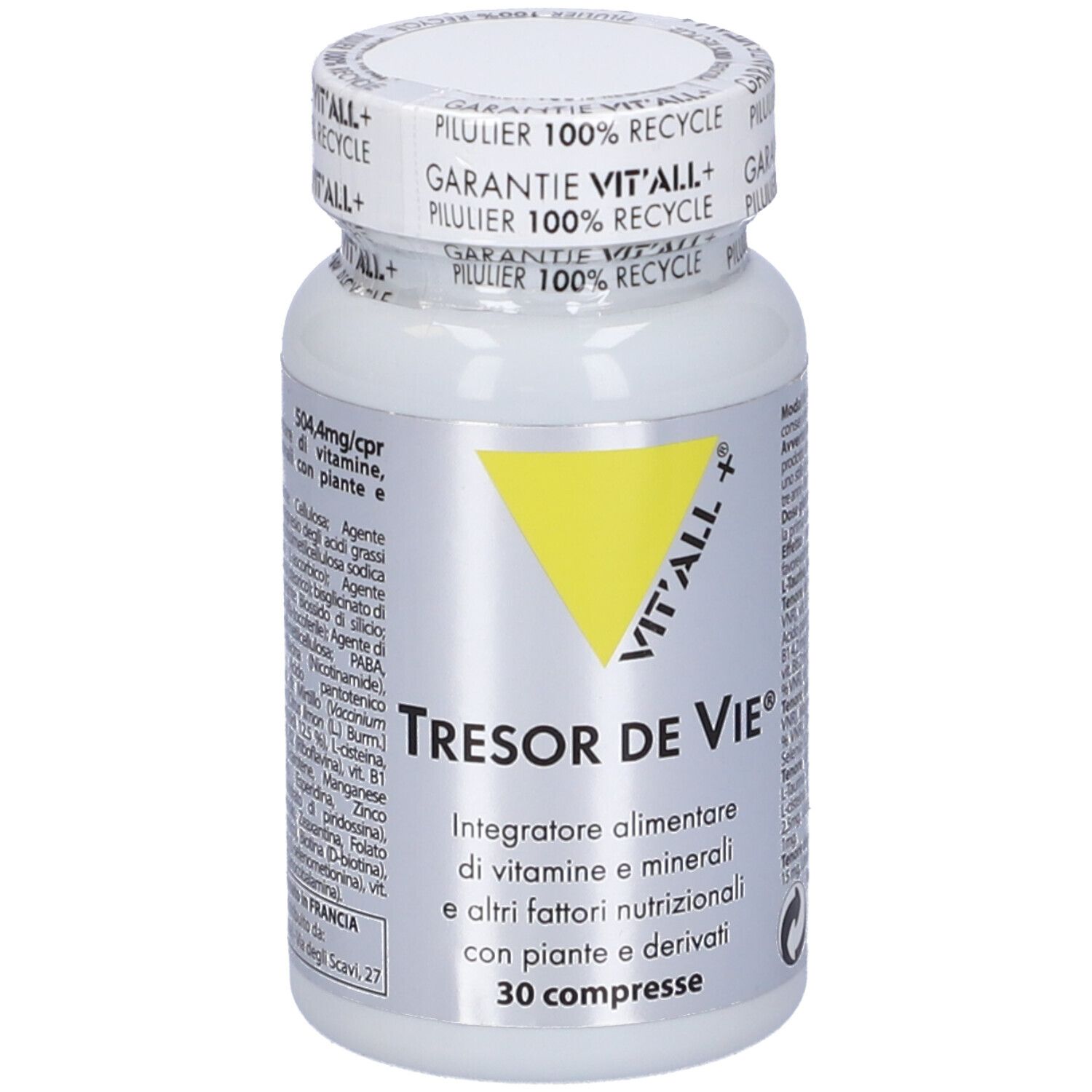 Vital Plus Tresor De Vie 30 Compresse