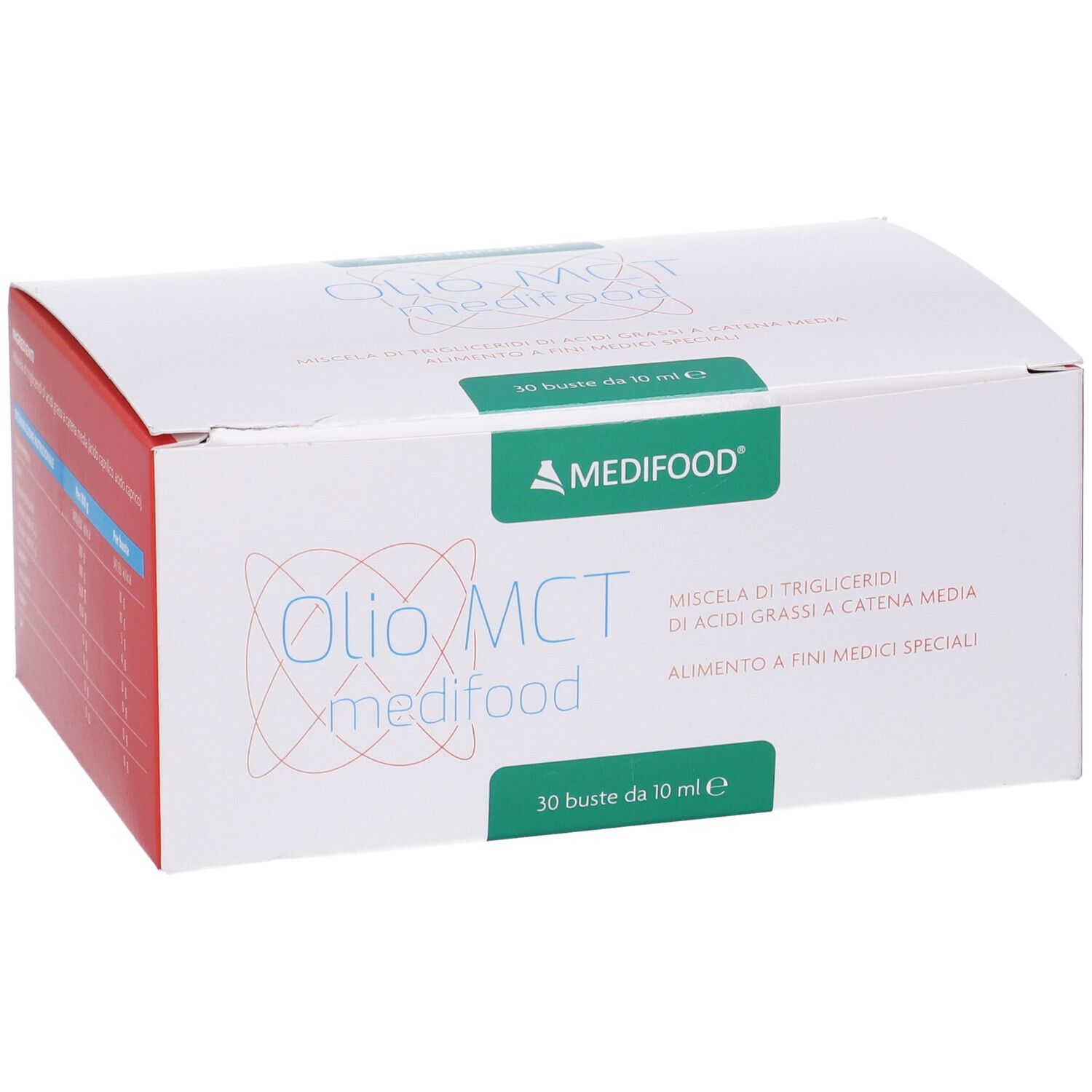 Mct Olio Monodose 30 Bustine 10 Ml