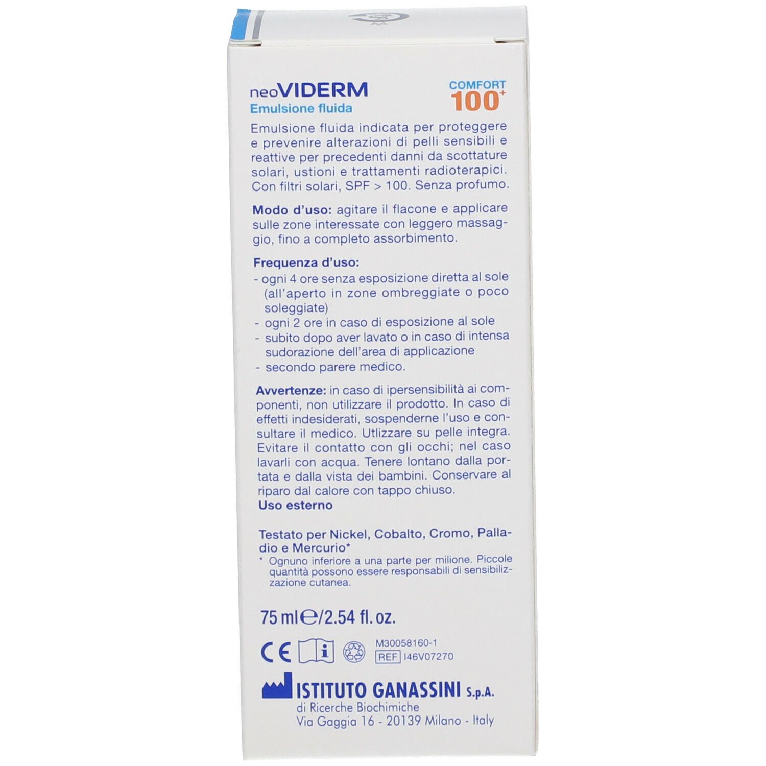 neoVIDERM Comfort 100 Emulsione Fluida