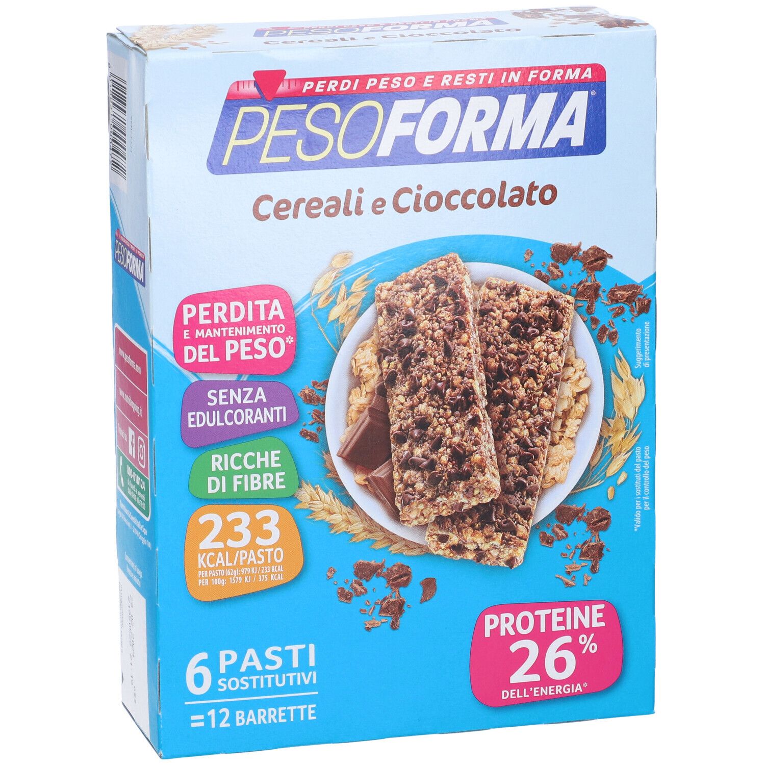 PESOFORMA® Barrette Cereali e Cioccolato