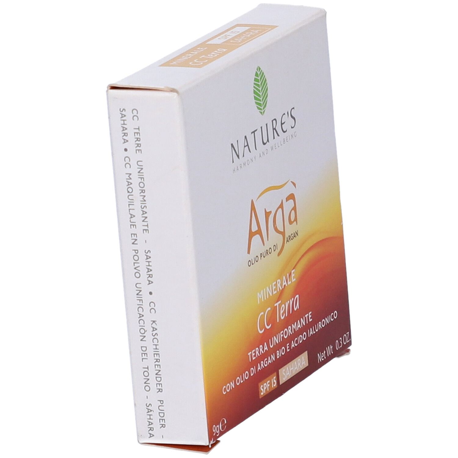 Arga' Cc Terra Uniformante Sahara Spf15 9 G Nature'S