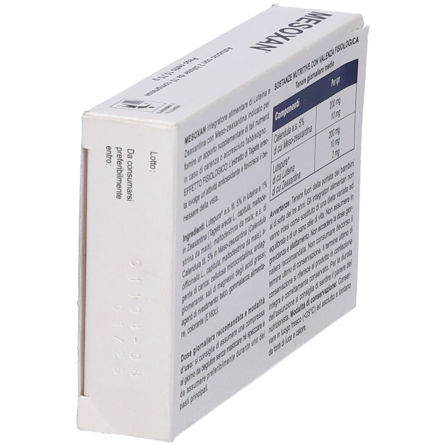 Mesoxan 30 Compresse