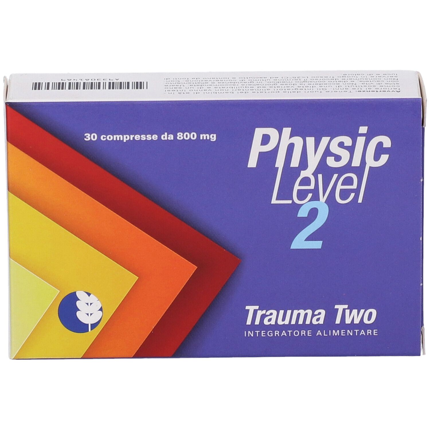 Physic Level 2 Trauma Two: Integratore alimentare, 30 compresse da 800 mg.