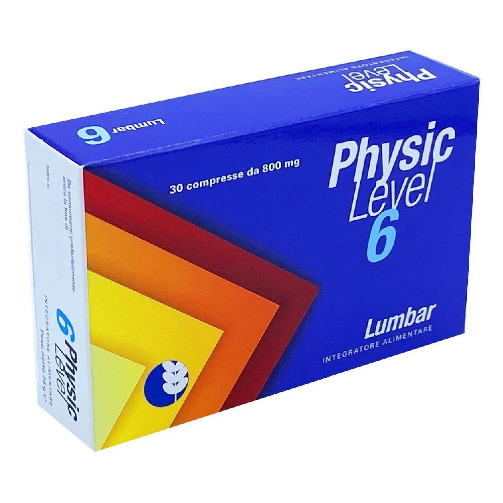 Physic Level 6 Lumbar 30 Compresse 800 Mg