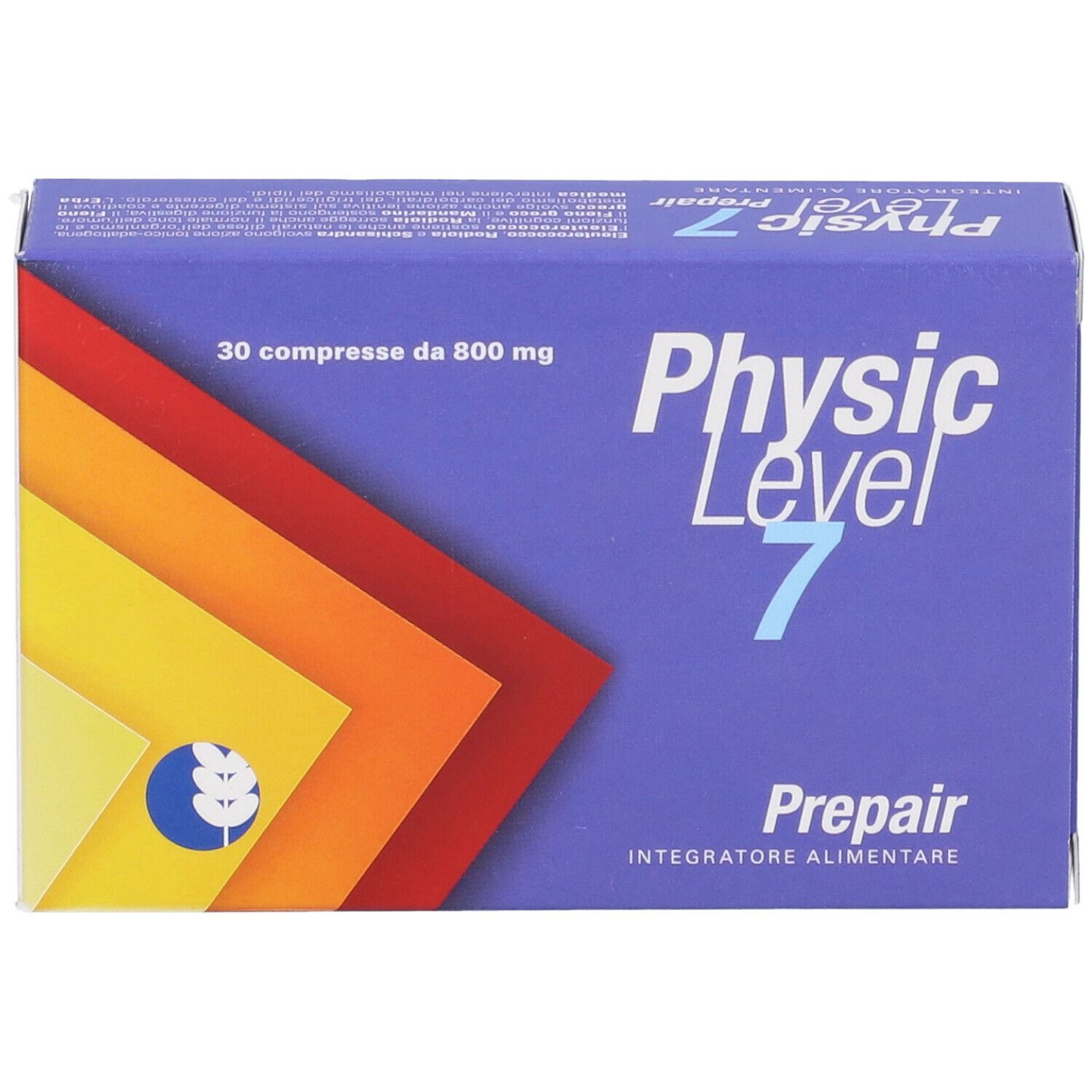 Physic Level 7 Prepair 30 Compresse 800 Mg