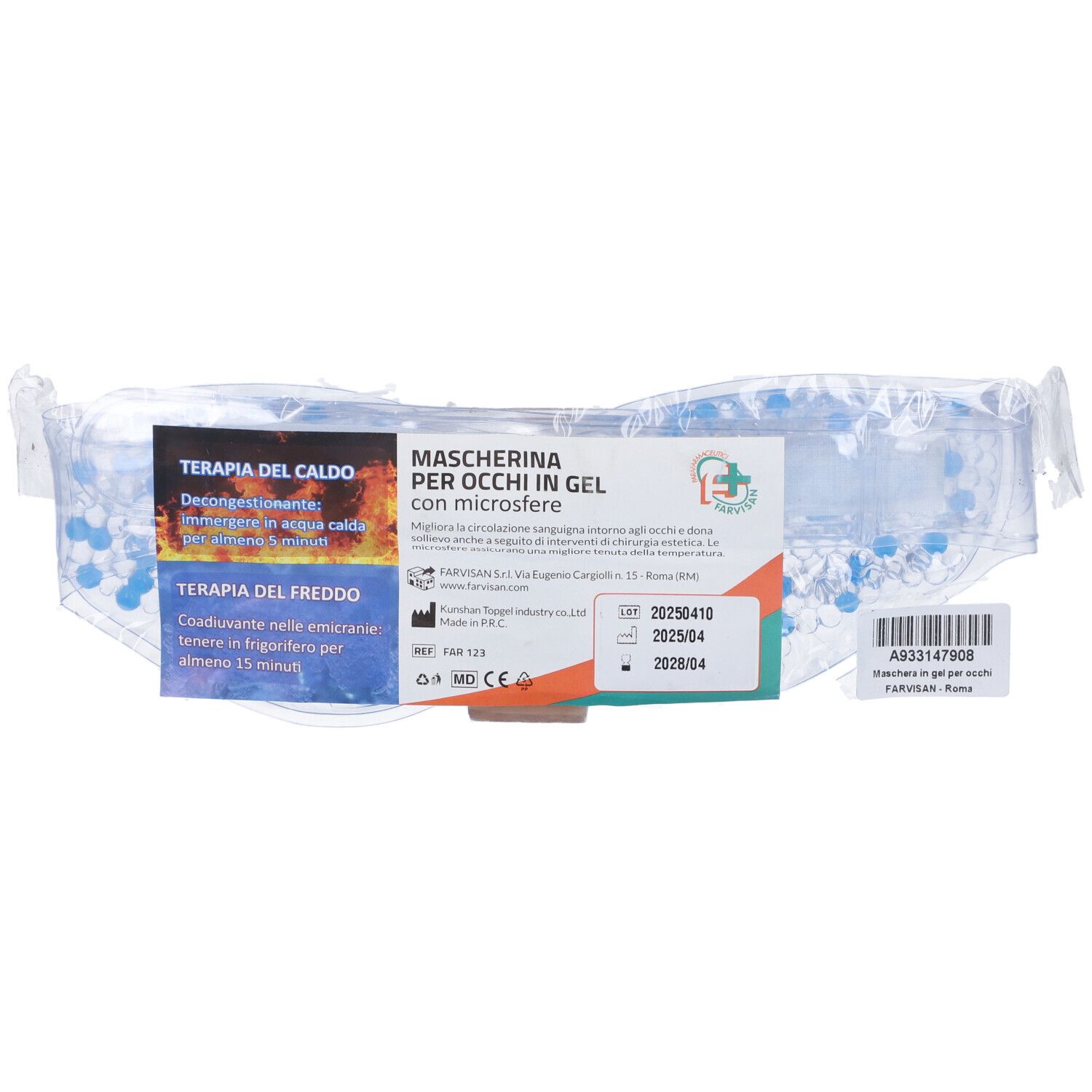 Maschera Gel Cont Occhi Cel1Pz