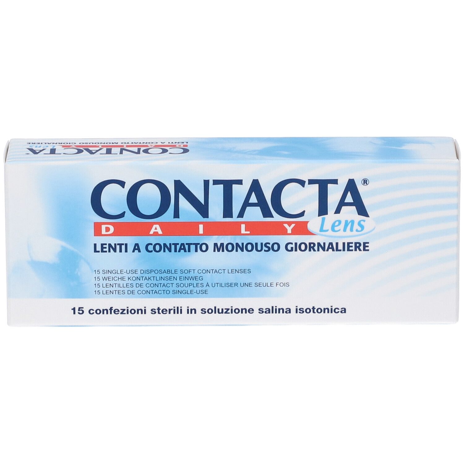 Confezione di lenti a contatto giornaliere. 15 pezzi.