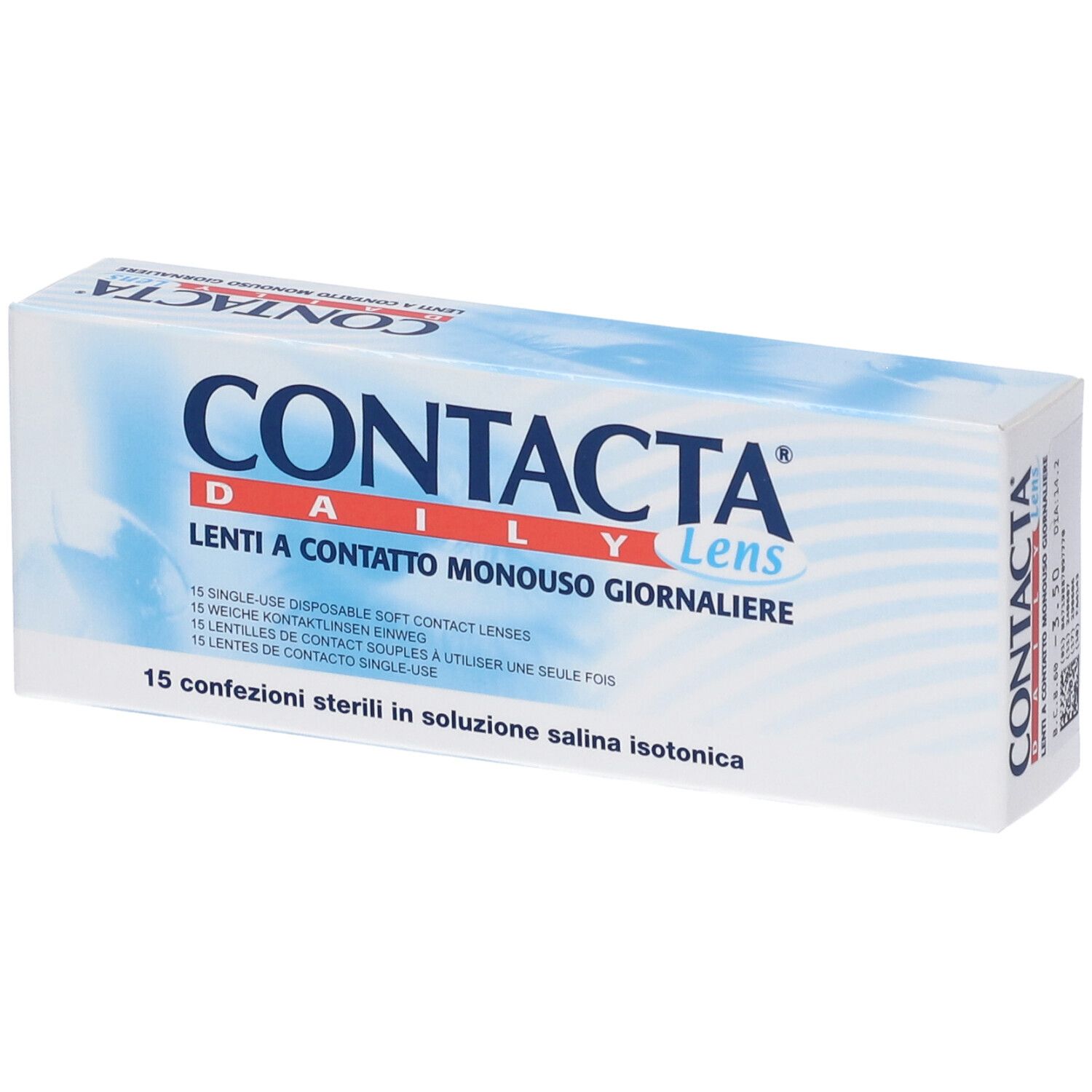 Contacta Daily Lens Lenti a Contatto Monouso Giornaliere 15 Lenti Diottrie -3,50