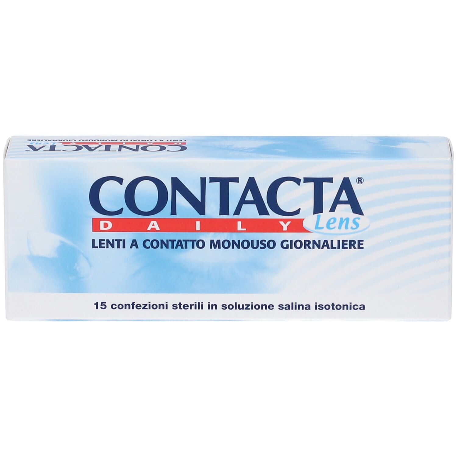 Confezione di lenti a contatto CONTACTA DAILY Lens. 15 confezioni sterili.