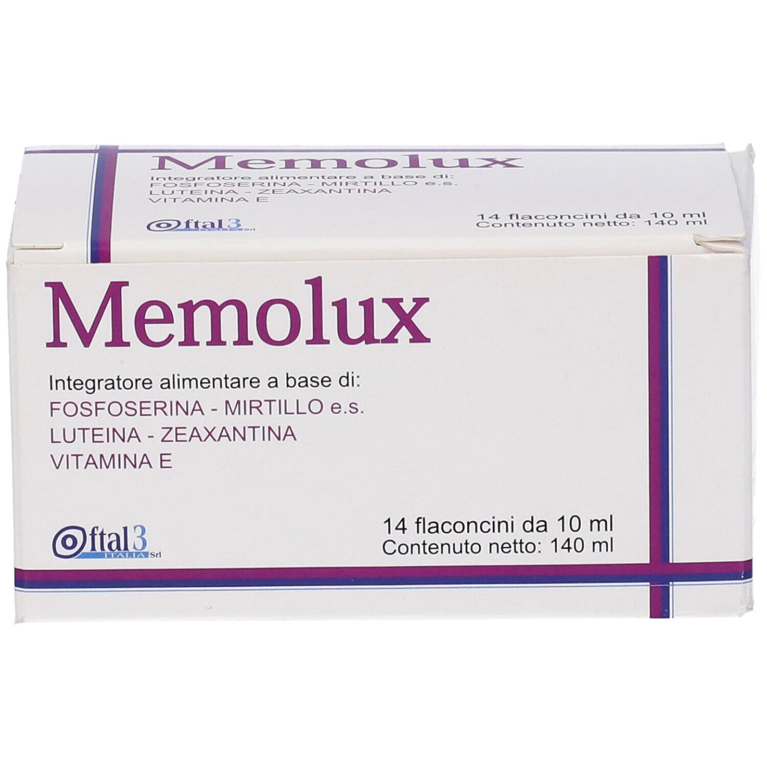 Memolux 14 Flaconcini 10 Ml