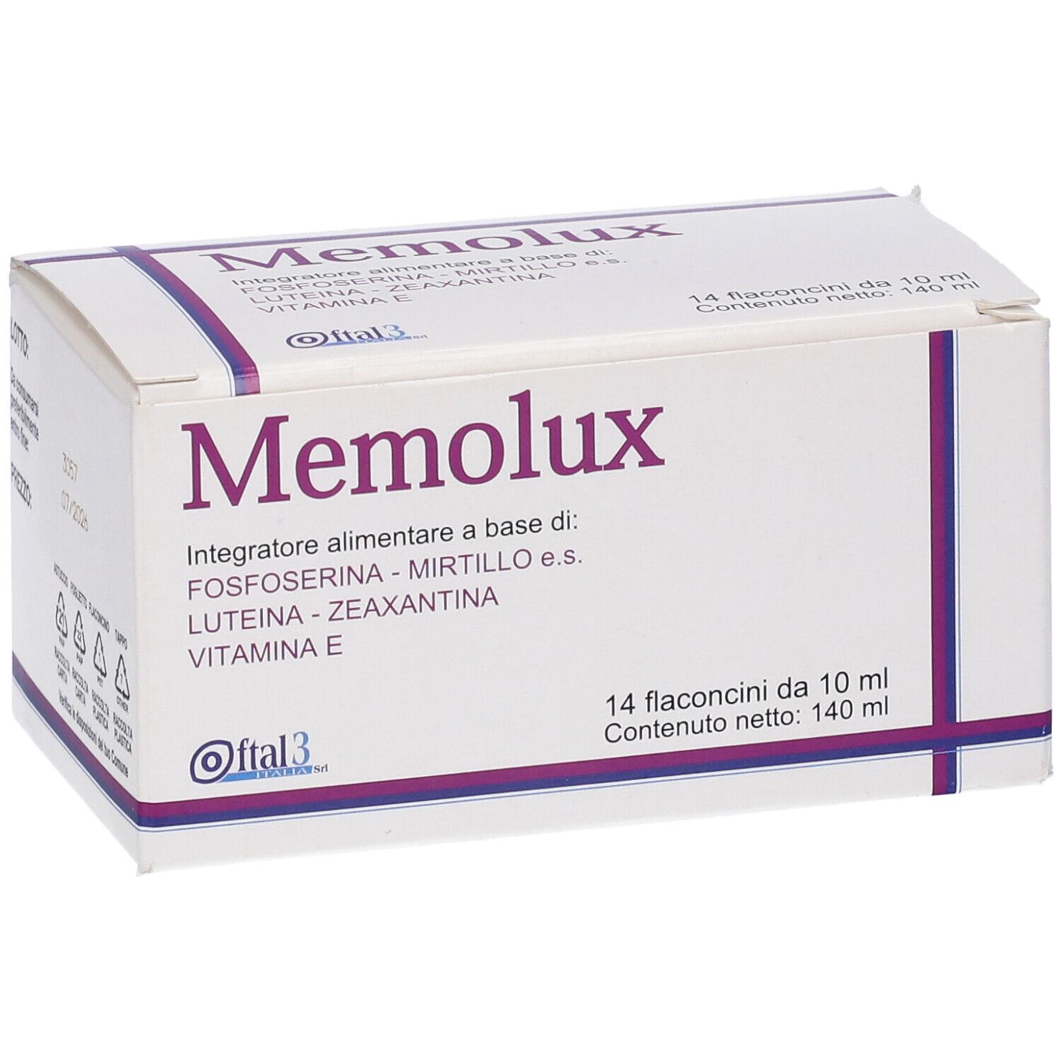 Memolux 14 Flaconcini 10 Ml