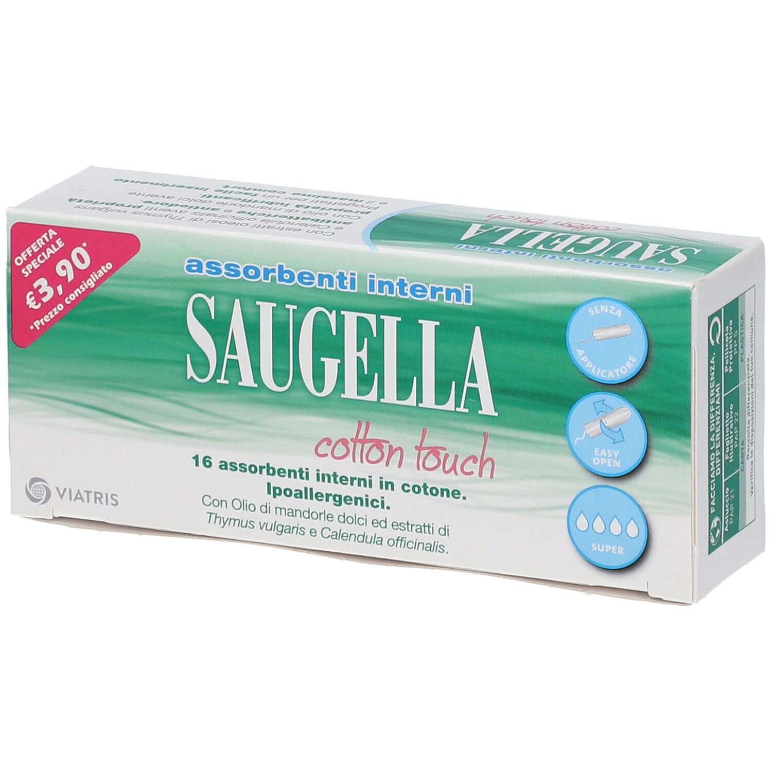 Saugella® Cotton Touch Super Assorbenti Interni