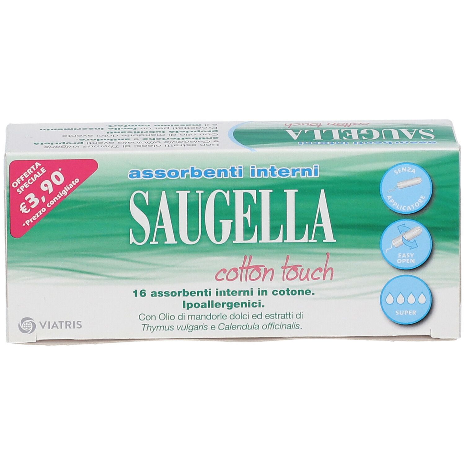 Saugella® Cotton Touch Super Assorbenti Interni