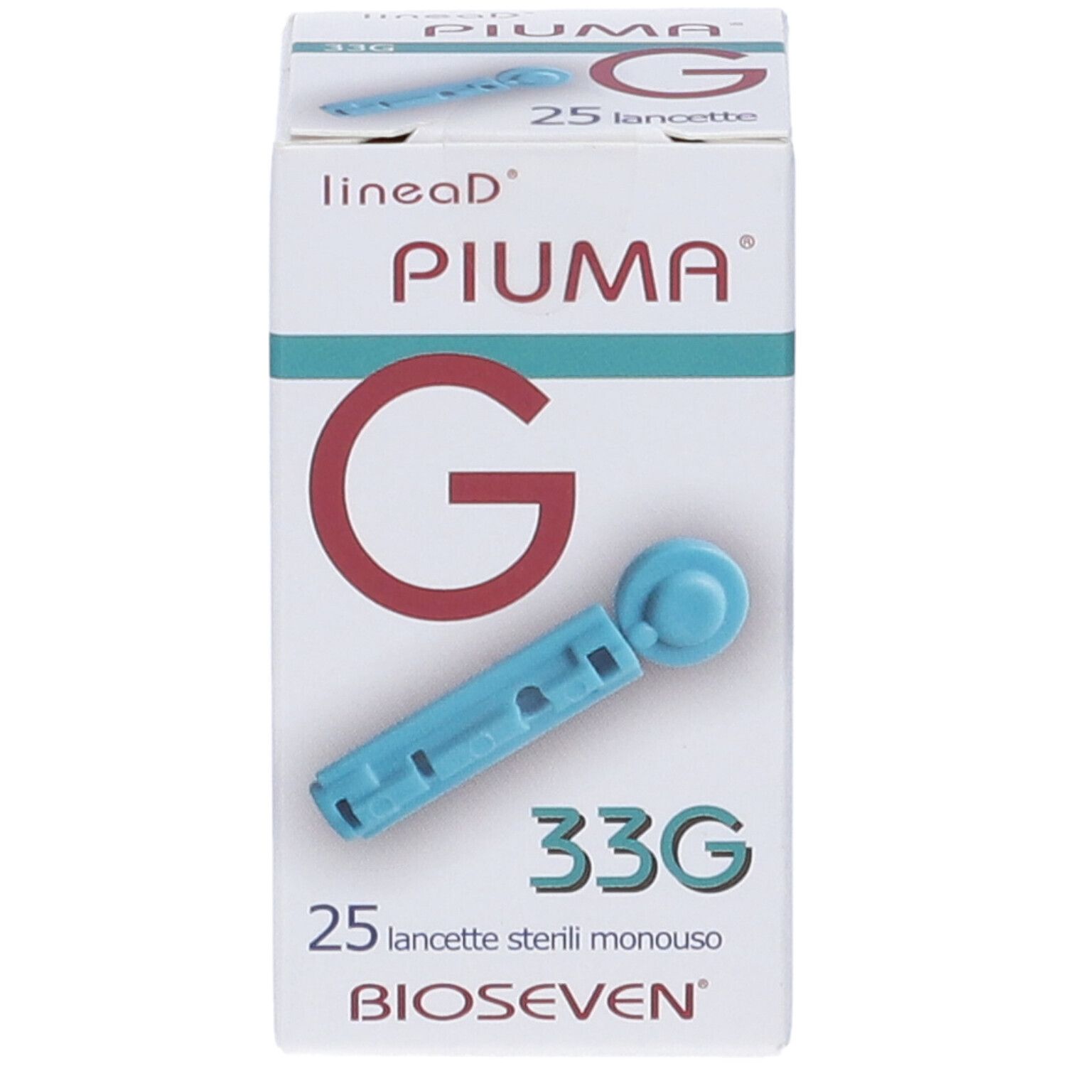 Lancette Pungidito Linea D Piuma Gauge 33 25 Pezzi