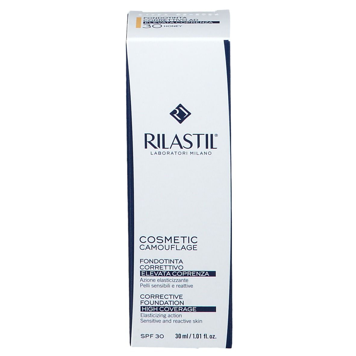 RILASTIL® Cosmetic Camouflage Fondotinta Elevata Coprenza 30 Honey
