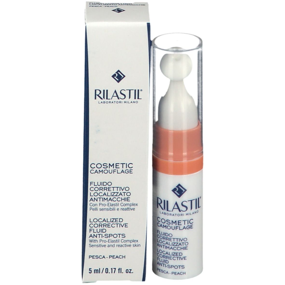 RILASTIL® Cosmetic Camouflage Fluido Correttivo Localizzato Antimacchia Pesca
