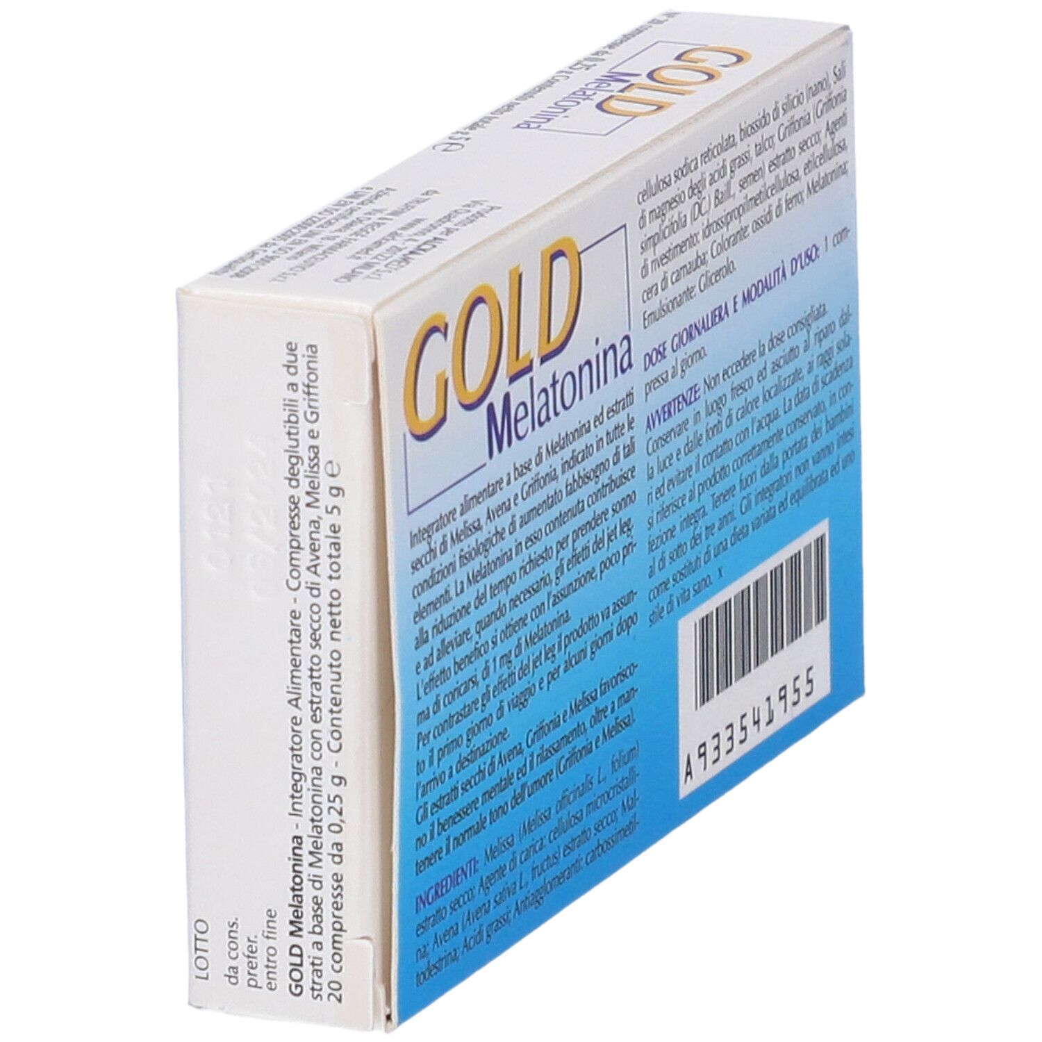 Melatonina Gold Htp 1Mg 20 Compresse